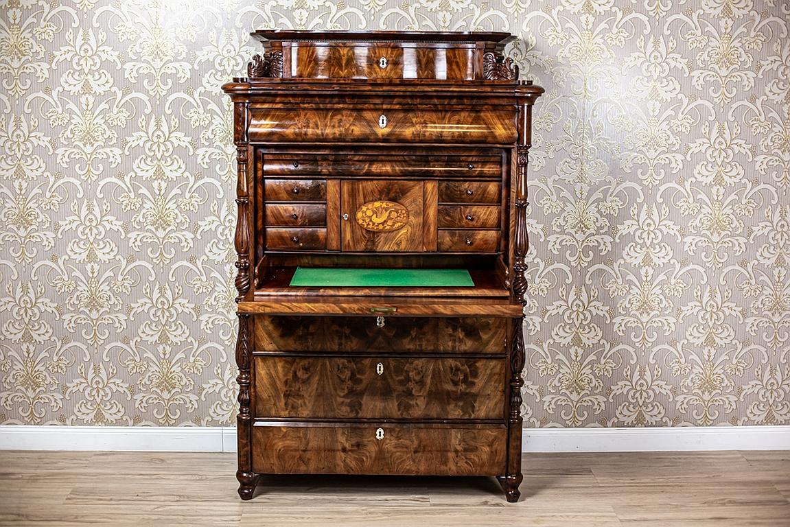 19th Century Louis Philippe Secretary Desk For Sale 3