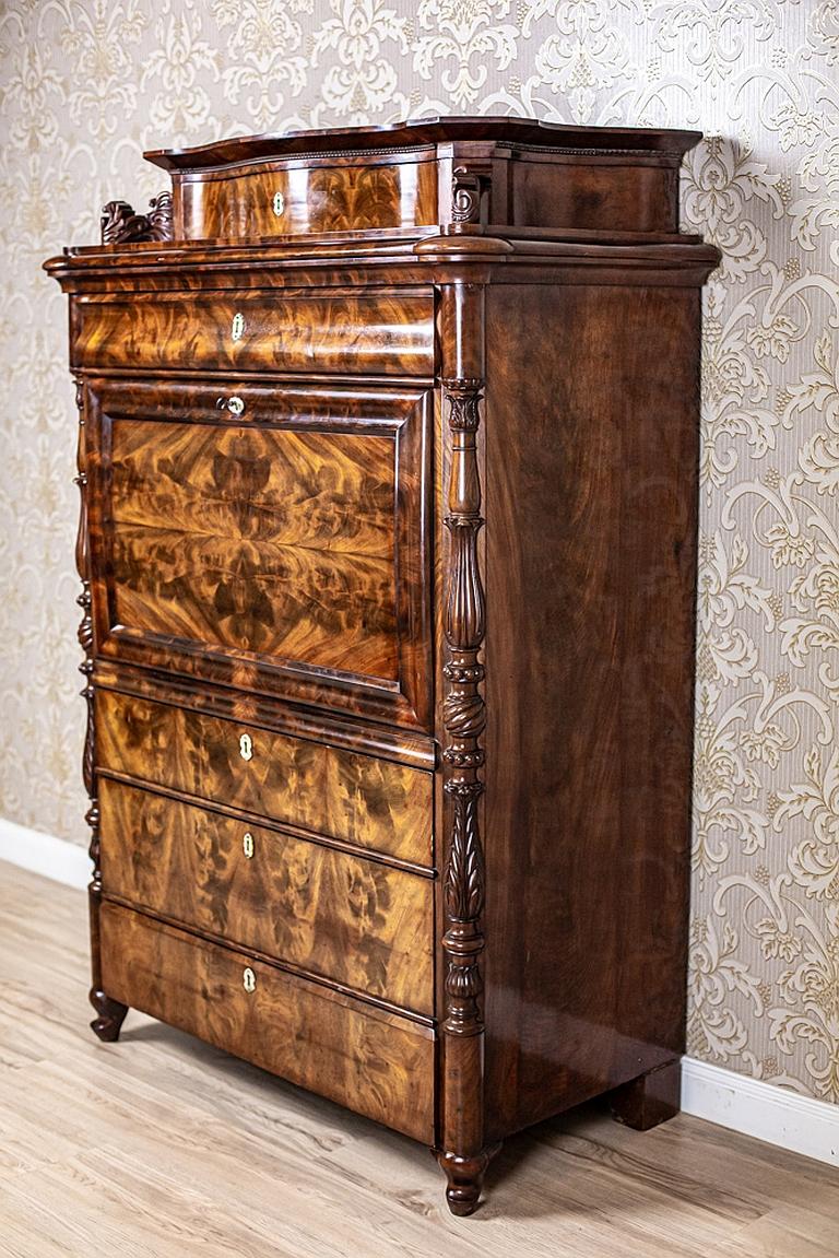 French 19th Century Louis Philippe Secretary Desk For Sale