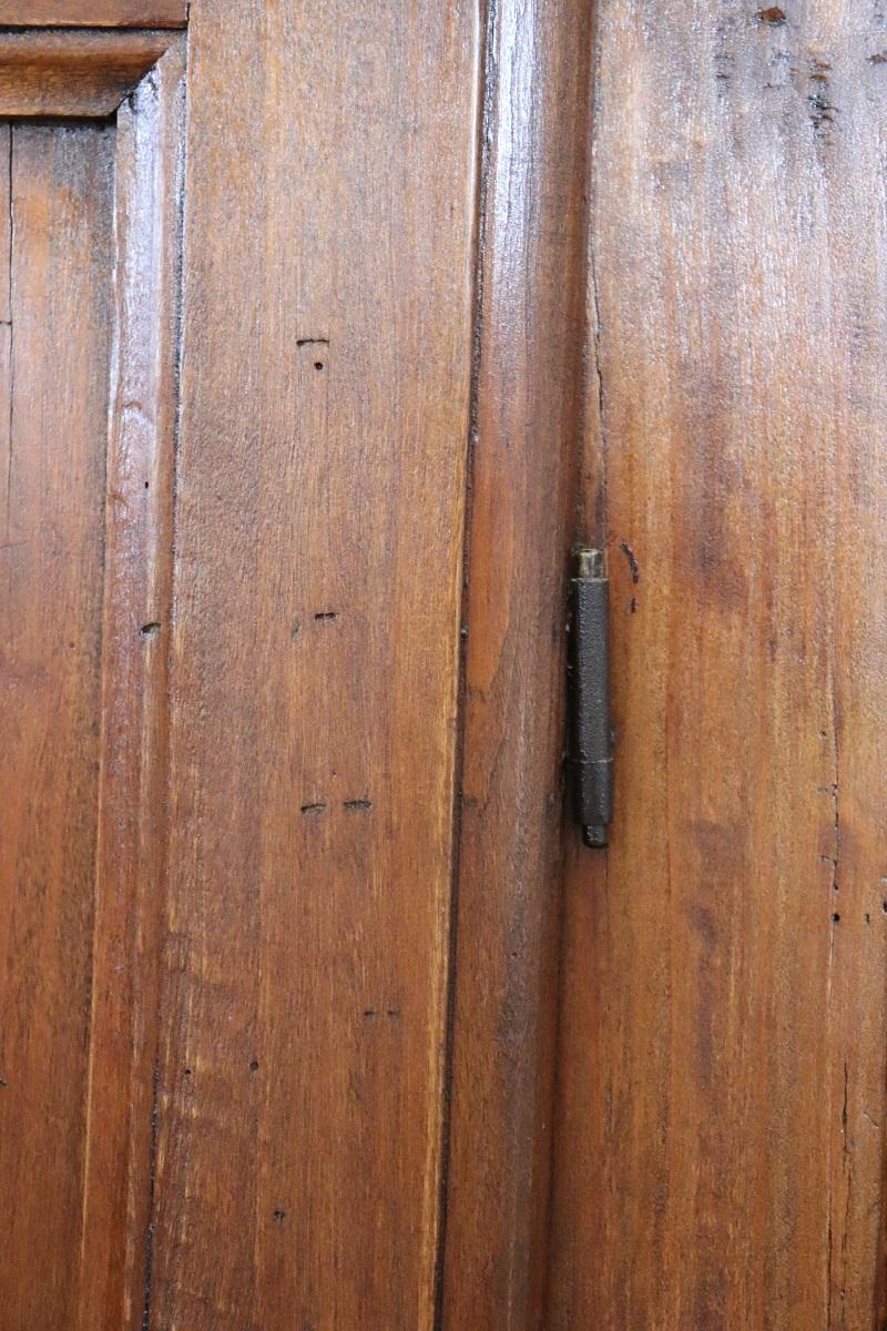 19th Century Louis Philippe Solid Poplar Wood Antique Wardrobe, Armoire en vente 5