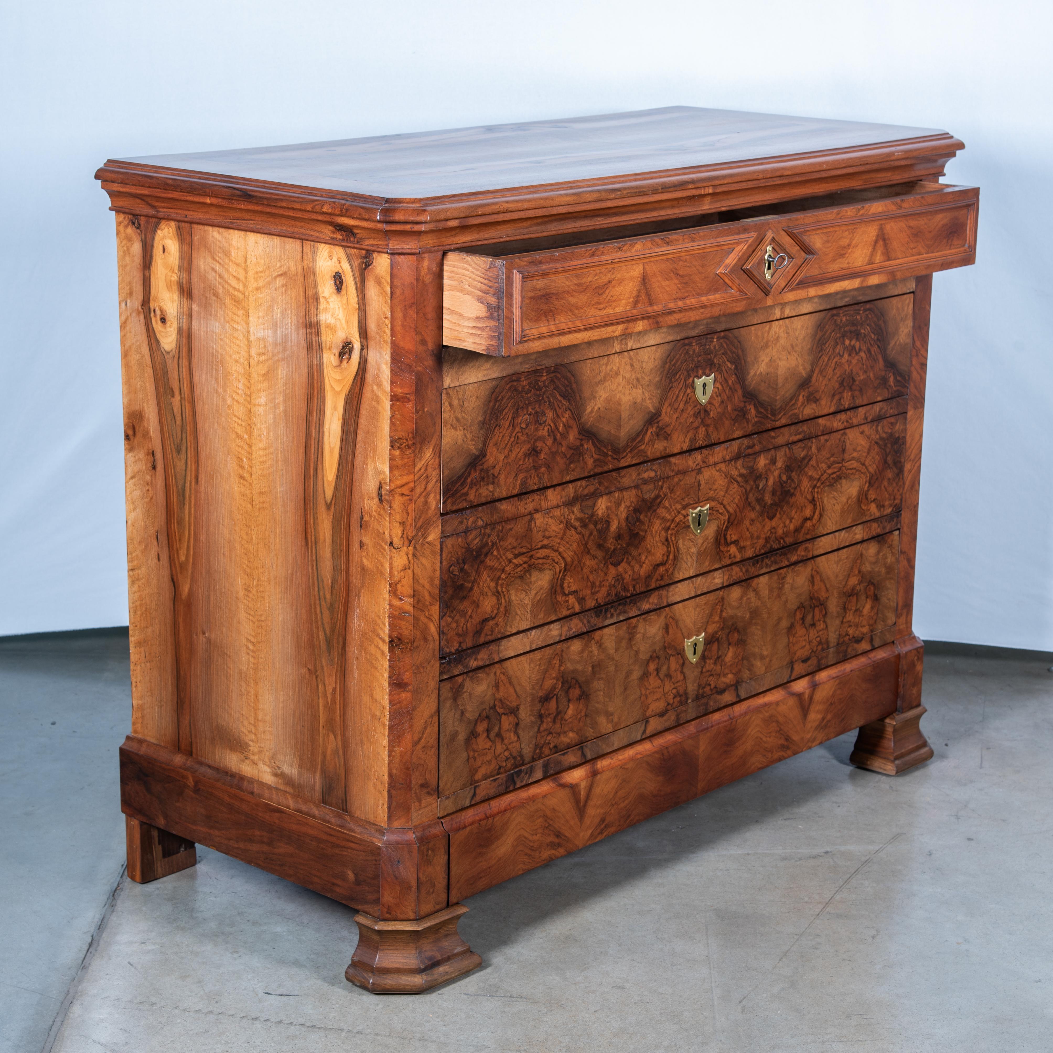French 19th Century Louis Philippe Style Commode or Dresser For Sale