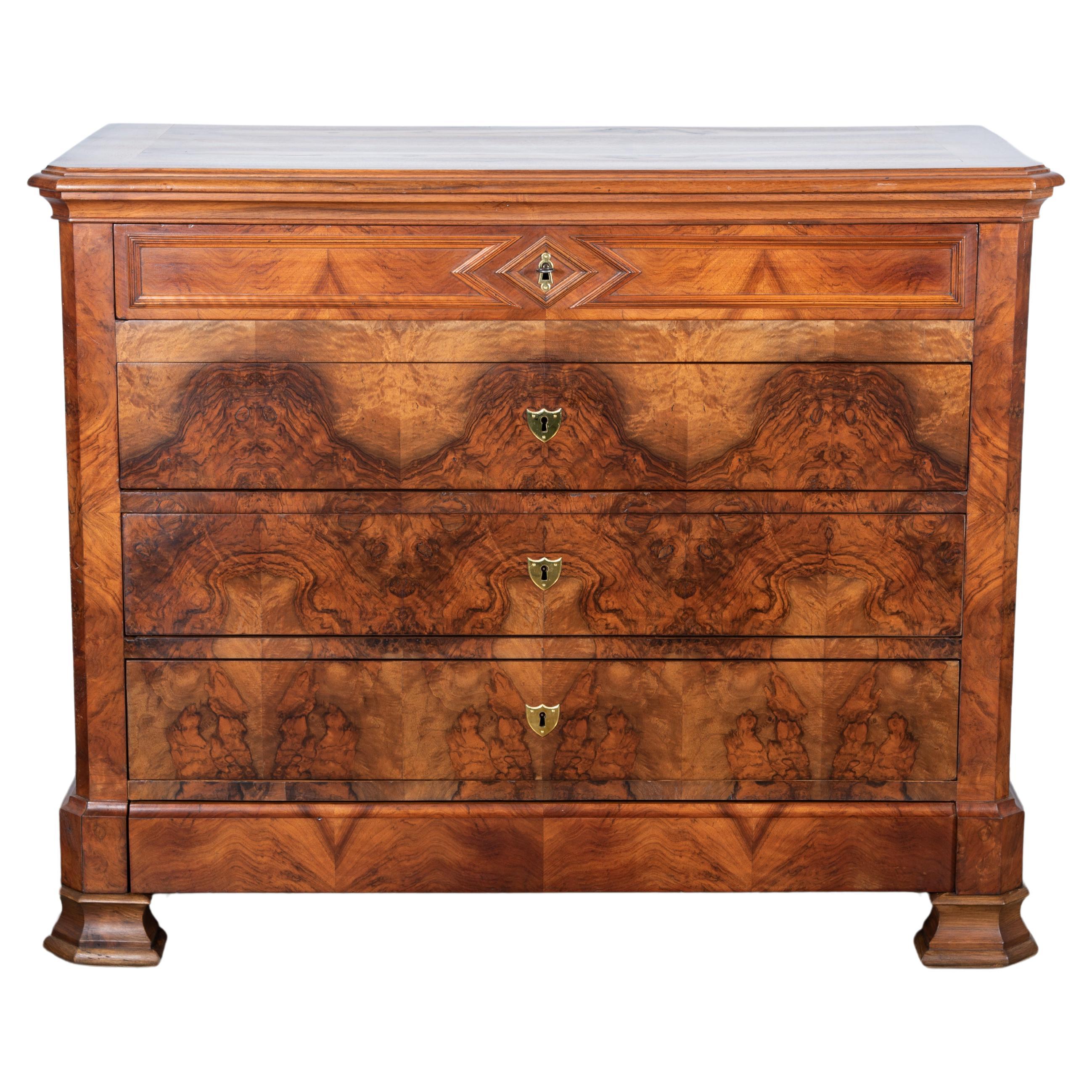 19th Century Louis Philippe Style Commode or Dresser For Sale