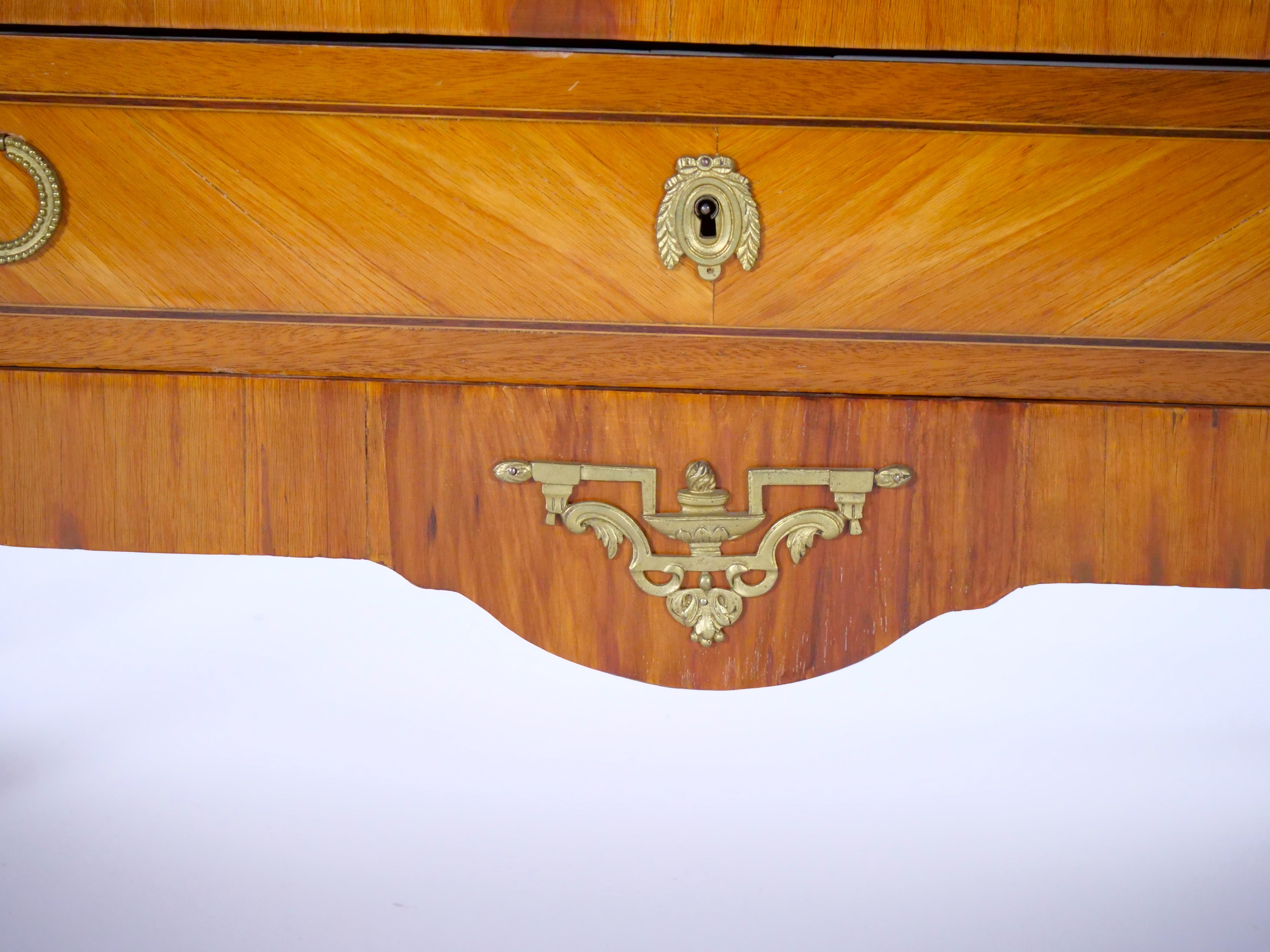 19th Century Louis Philippe Style Fall Front Secretary Chest For Sale 10