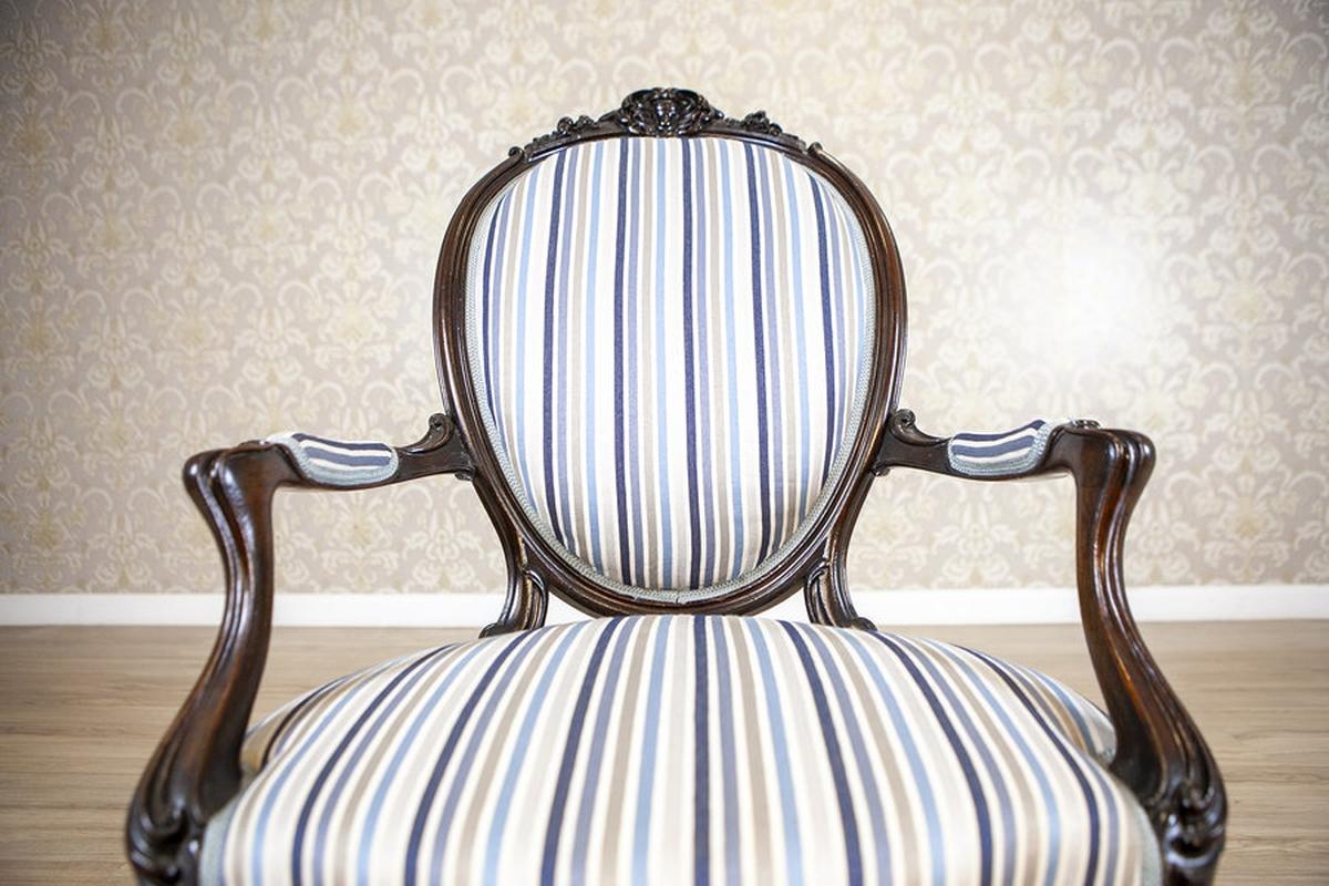 Français Fauteuil en acajou de style Louis Philippe, début du 19e siècle en vente
