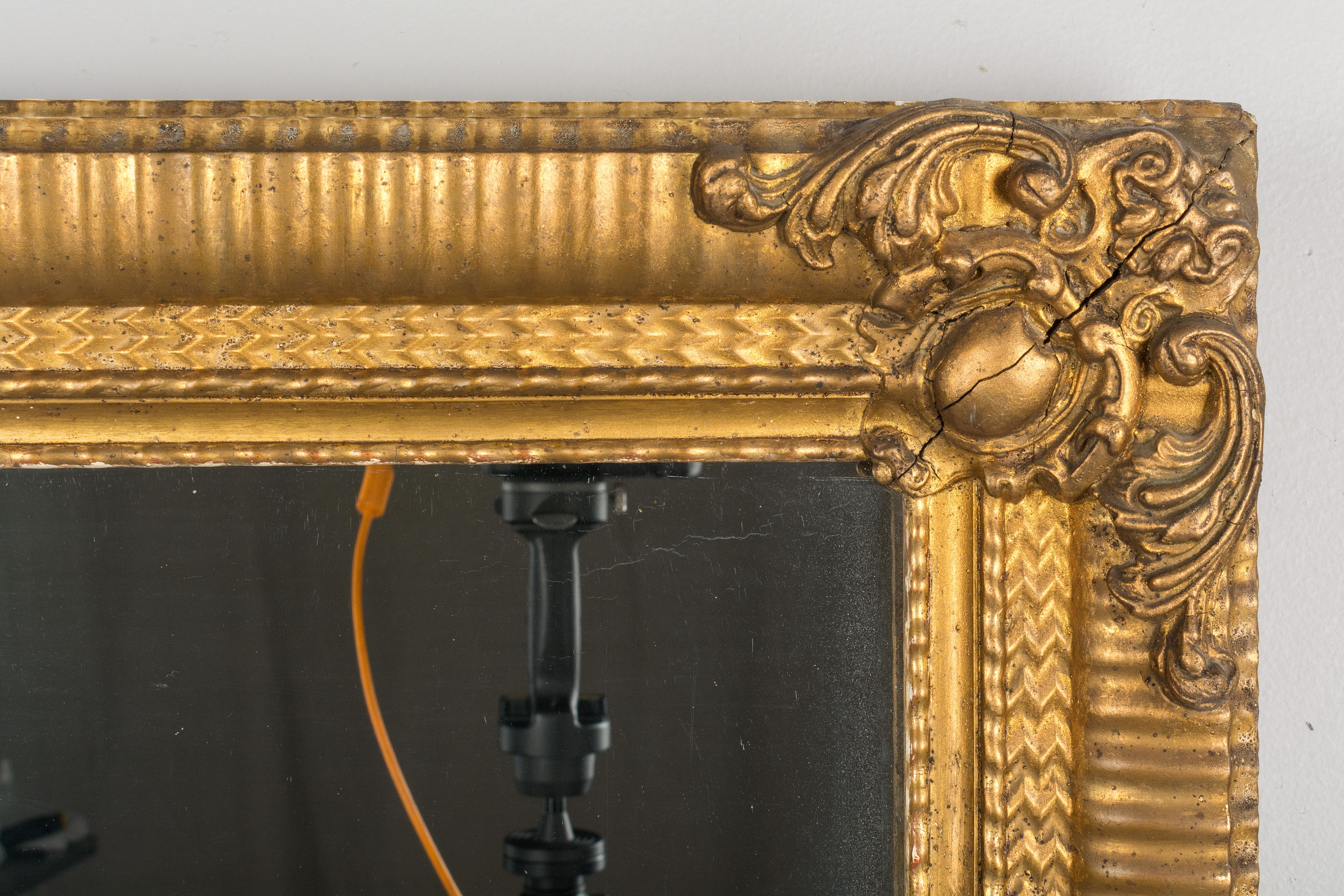 Hand-Crafted 19th Century Louis Philippe Style Mirror