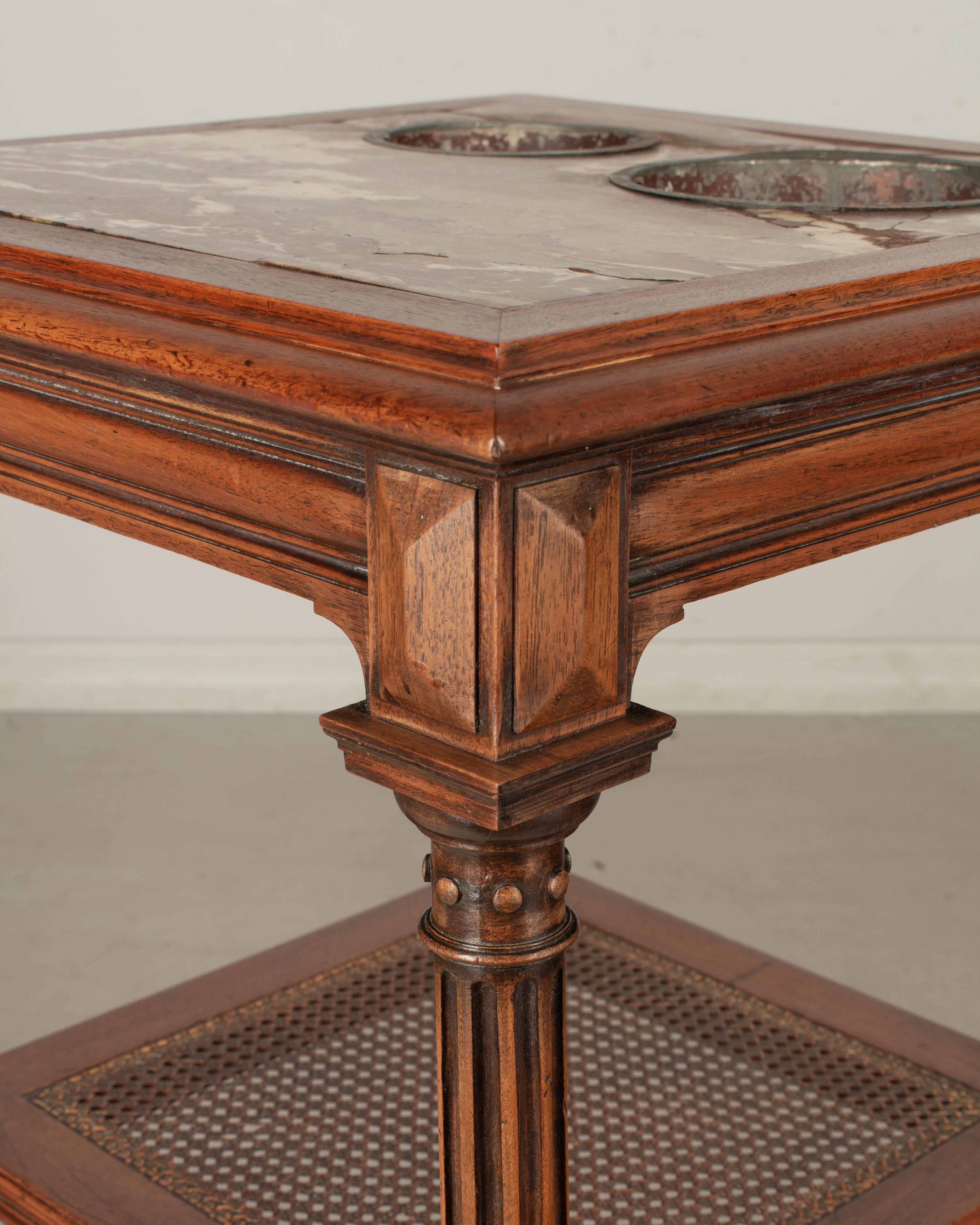19th Century Louis Philippe Style Rafraichissoir Side Table For Sale 3