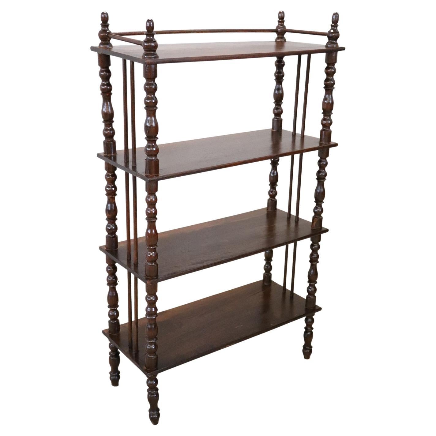 Antique 19th Century Anglo-Chinese Lacquered Bamboo Etagere Shelves,  England For Sale at 1stDibs