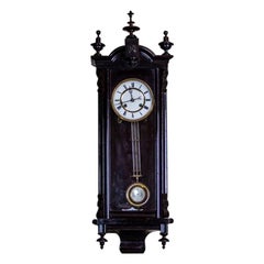 Antique 19th Century Louis Philippe Wall Clock