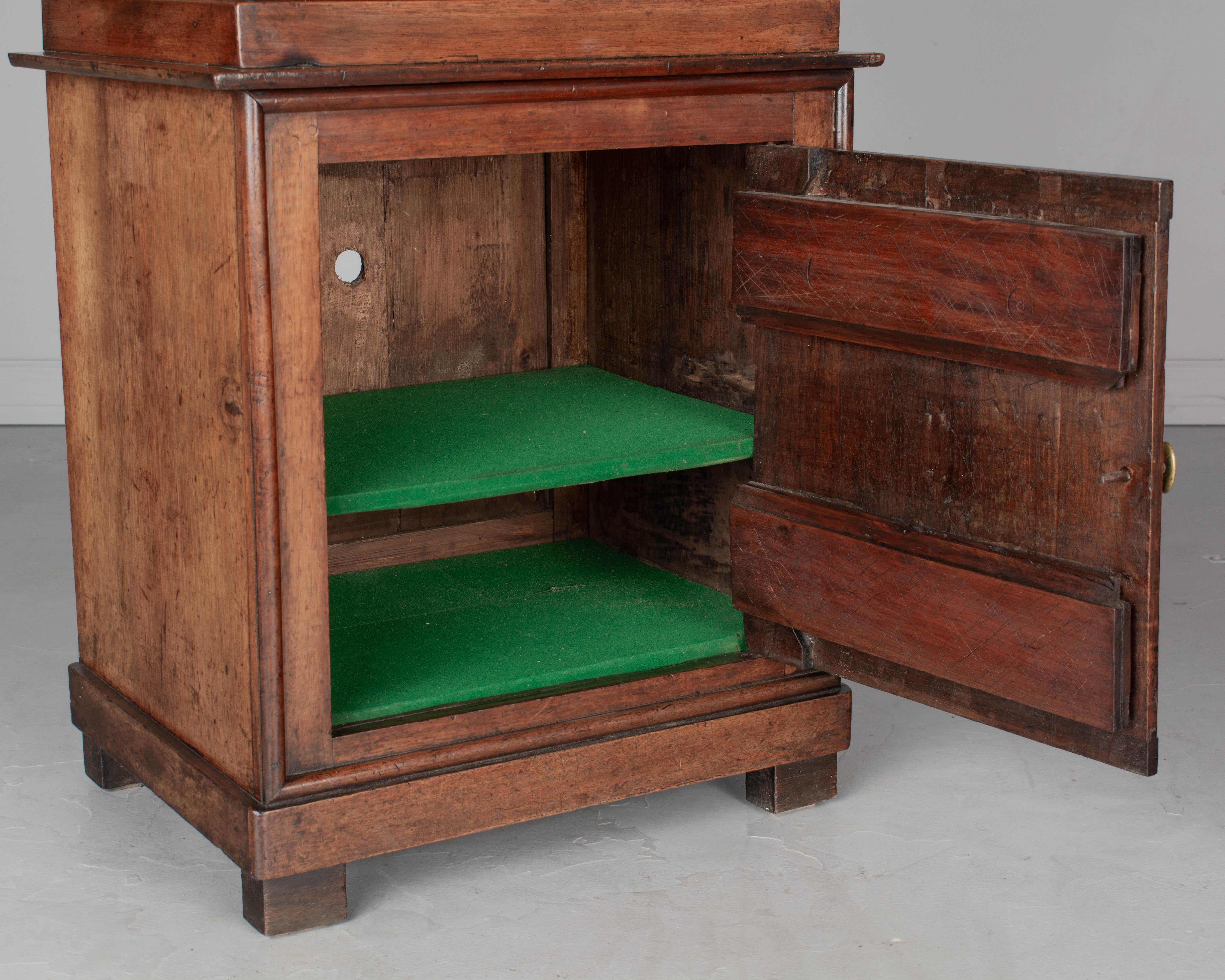 19th Century Louis Philippe Walnut Cabinet For Sale 5
