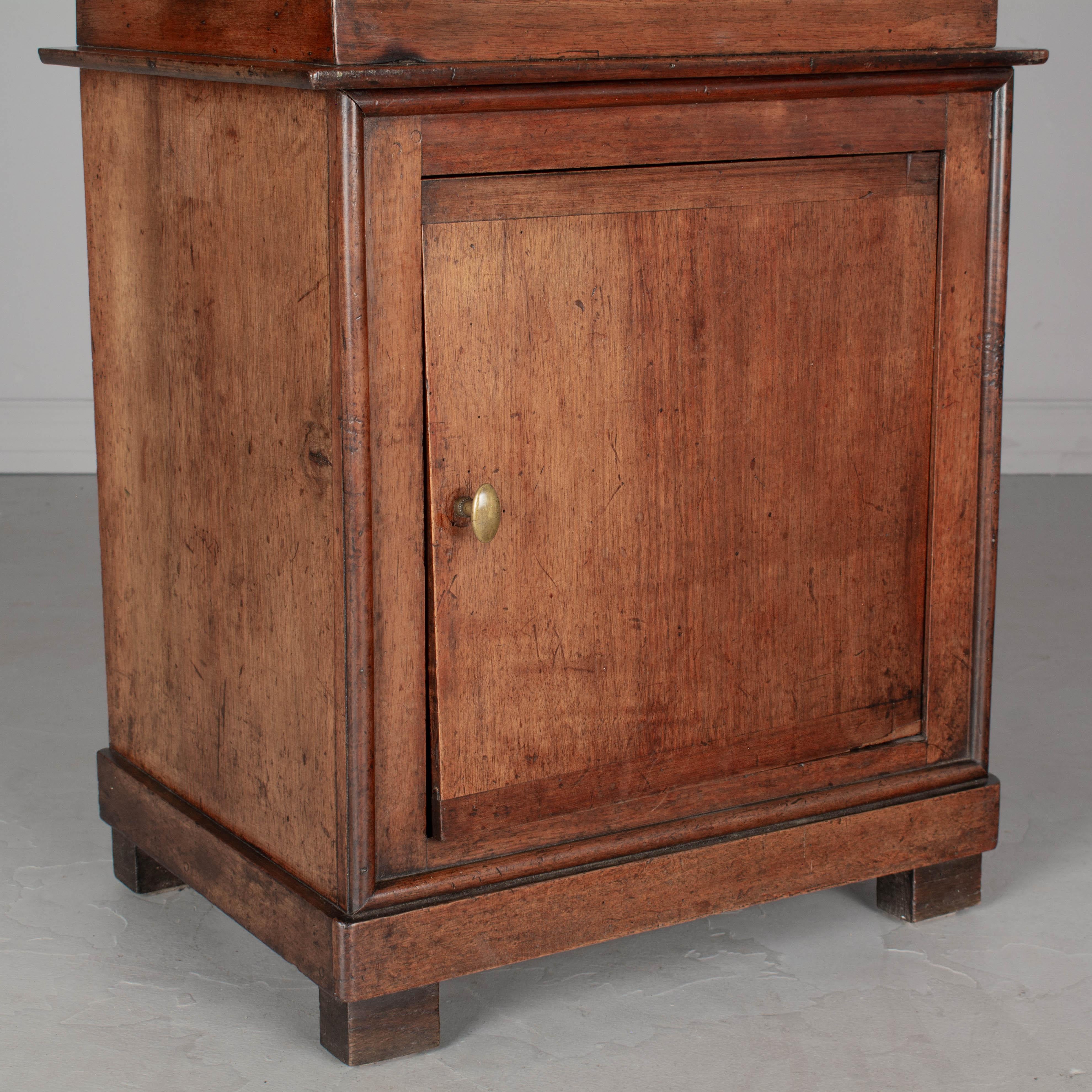 19th Century Louis Philippe Walnut Cabinet For Sale 6