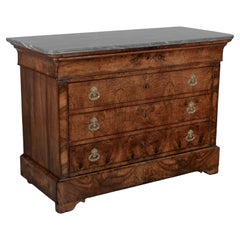 Commode in noce Louis Philippe del XIX secolo