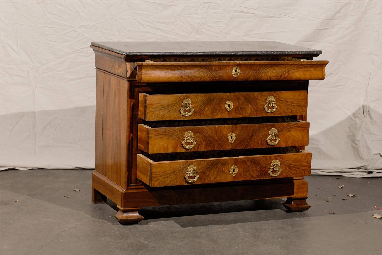 Marble 19th Century Louis Phillipe Chest