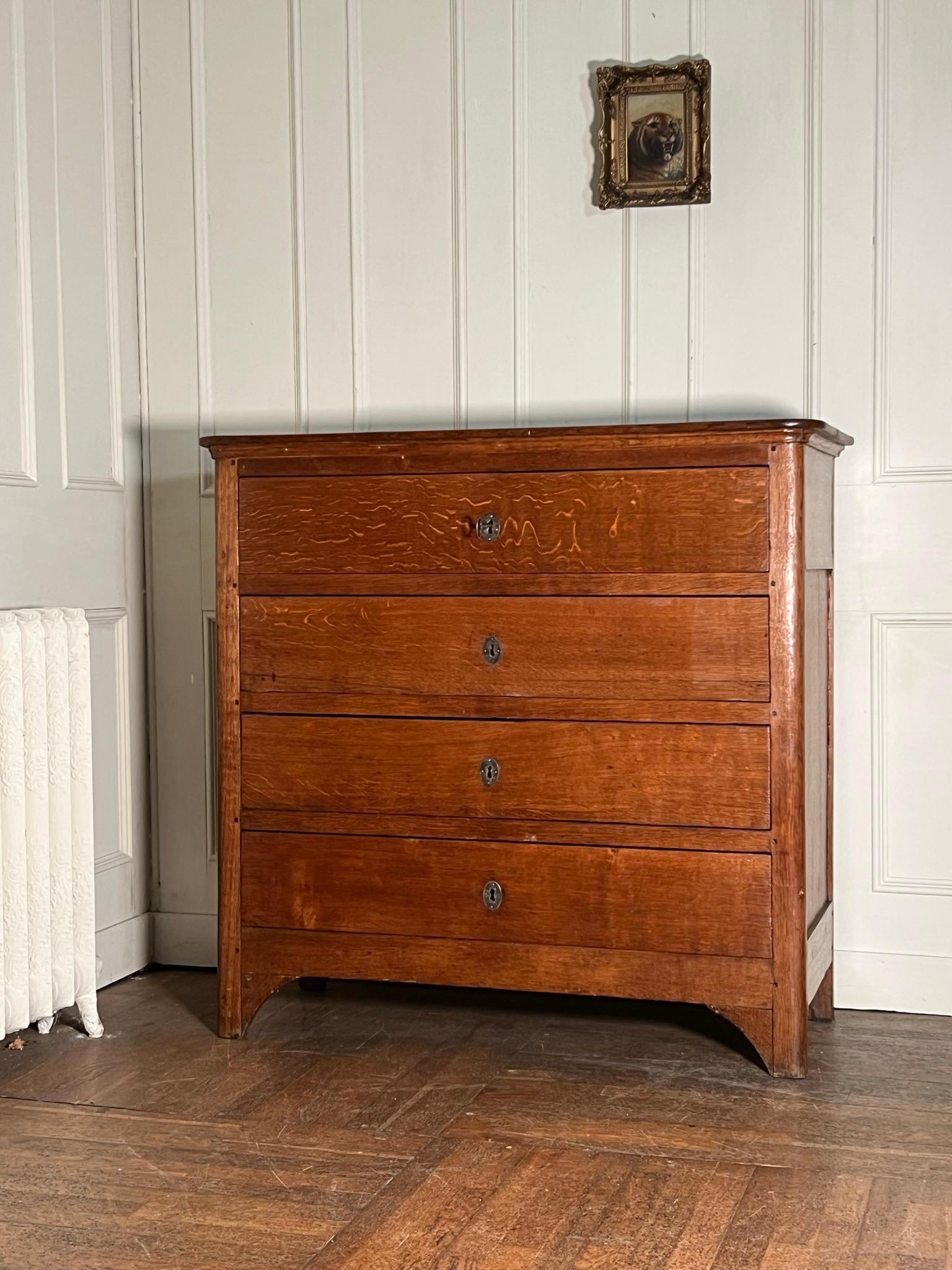 19th Century Louis Phillipe Commode In Good Condition For Sale In Warrington, GB