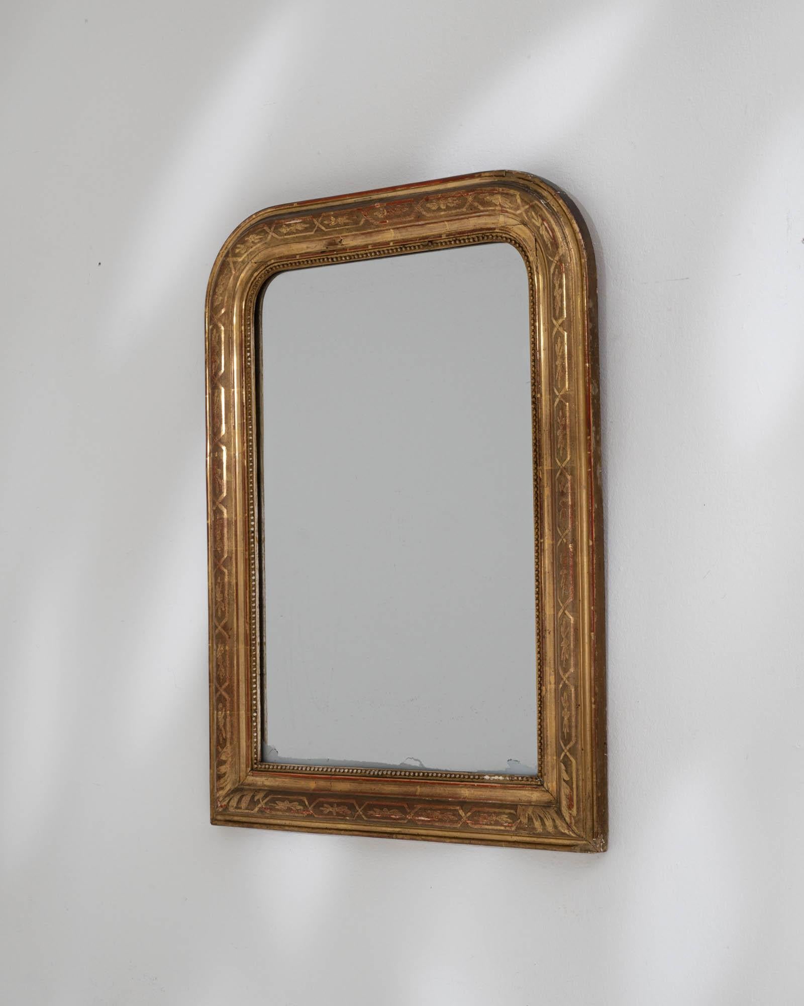 19th Century Louis Phillipe French Giltwood Mirror 4