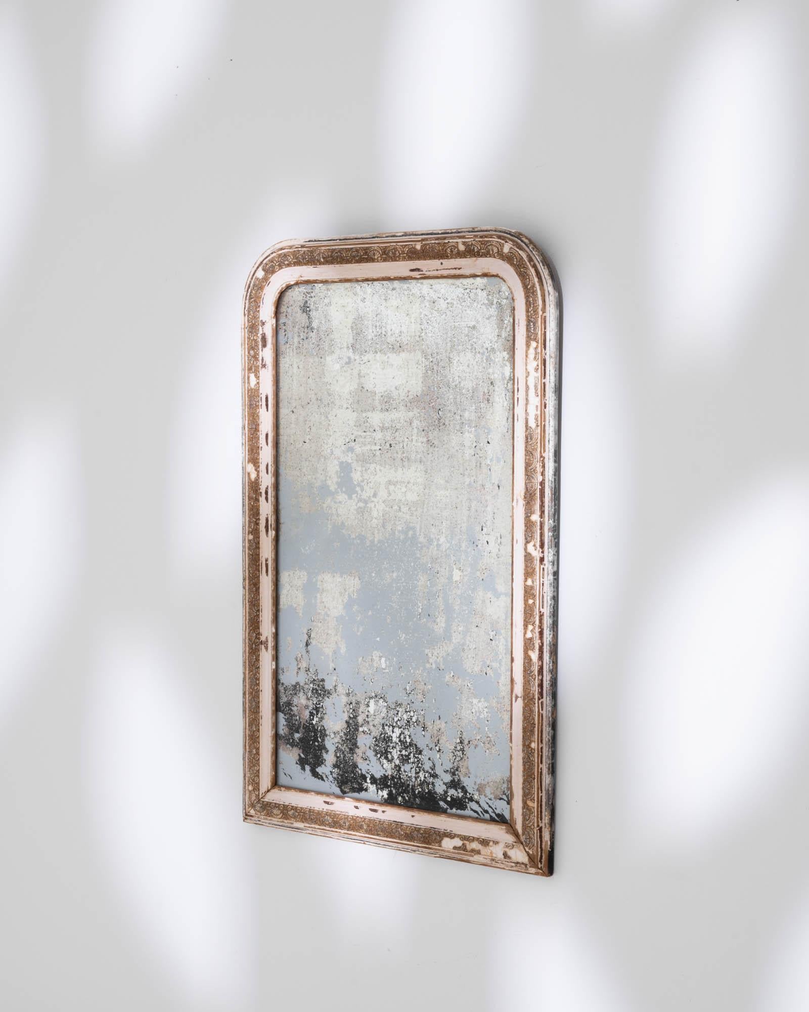 19th Century Louis Phillipe French Patinated Mirror 3