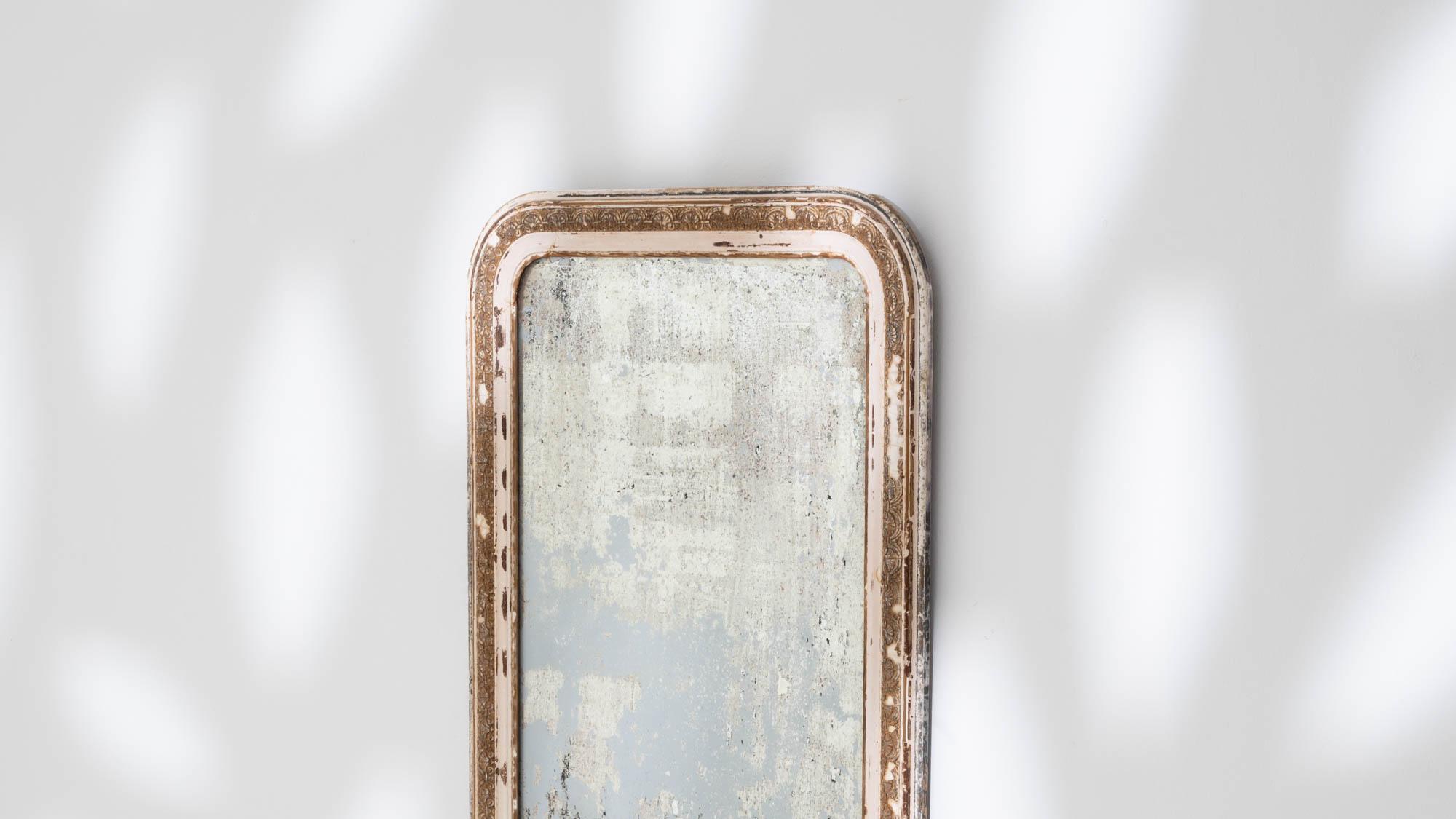 19th Century Louis Phillipe French Patinated Mirror 4