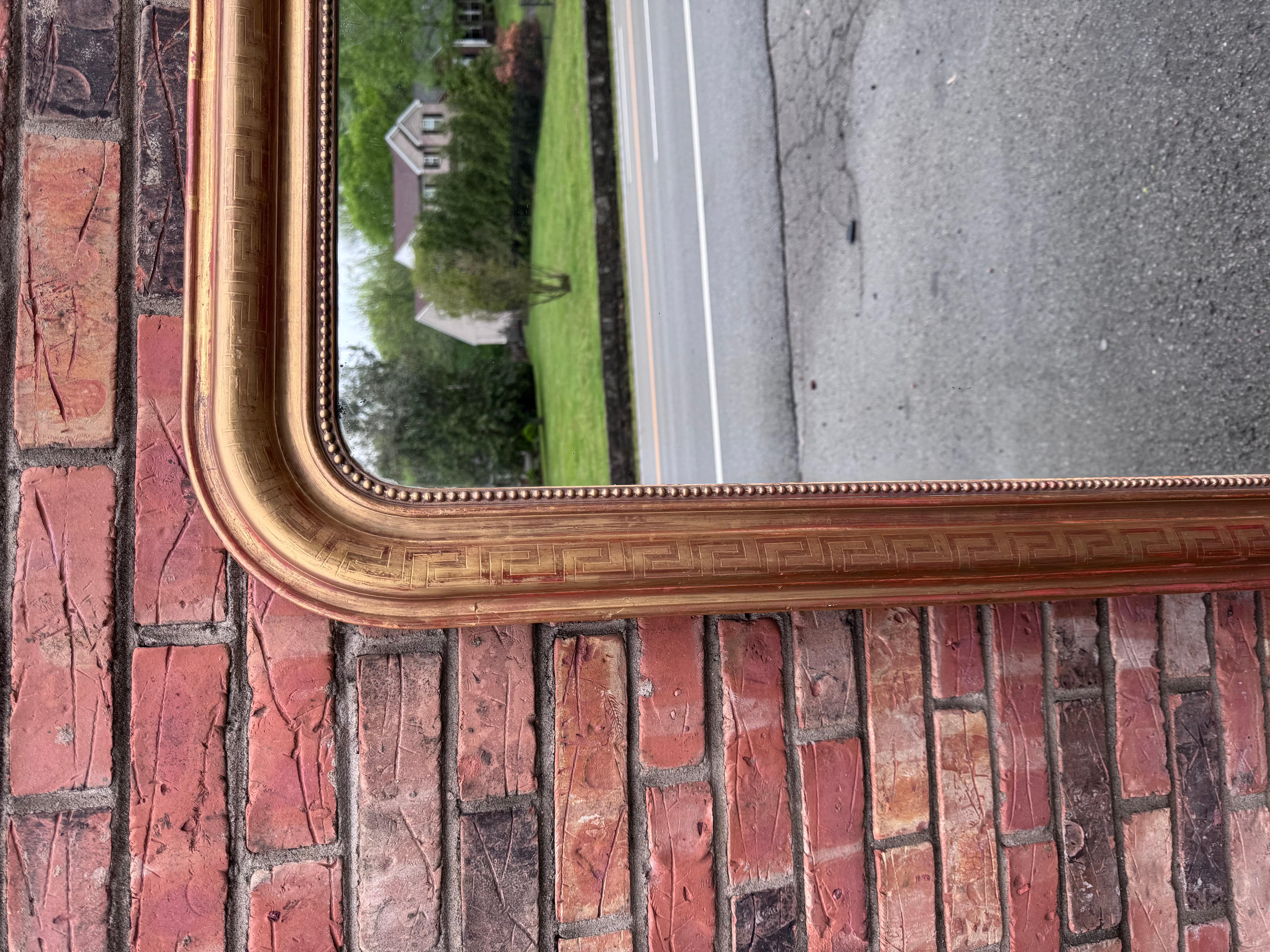 Fin du XIXe siècle Miroir Louis Phillips du 19ème siècle en vente