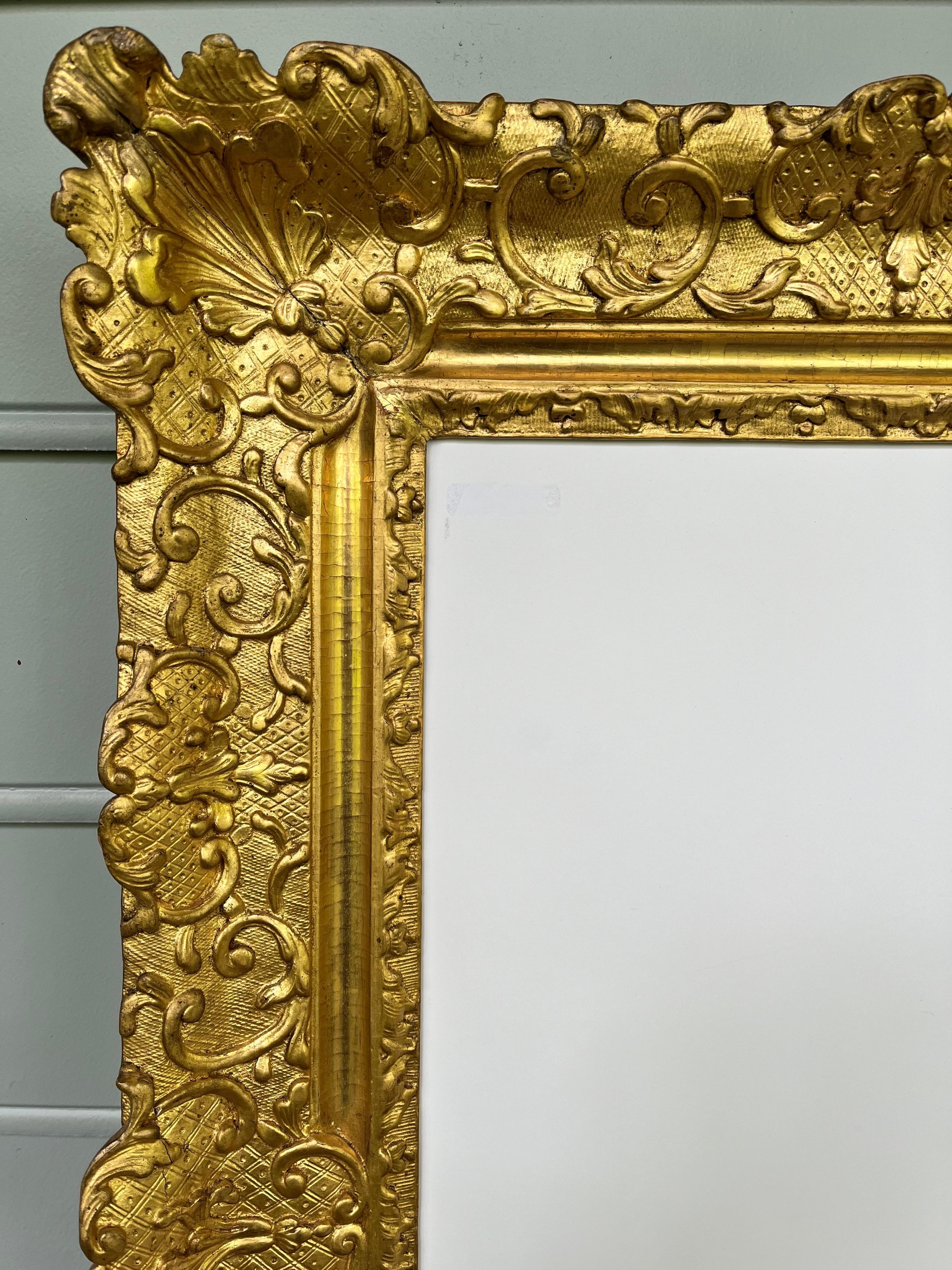 19th Century Louis Style French Painting or Picture Frame Christie’s Provenance For Sale 9