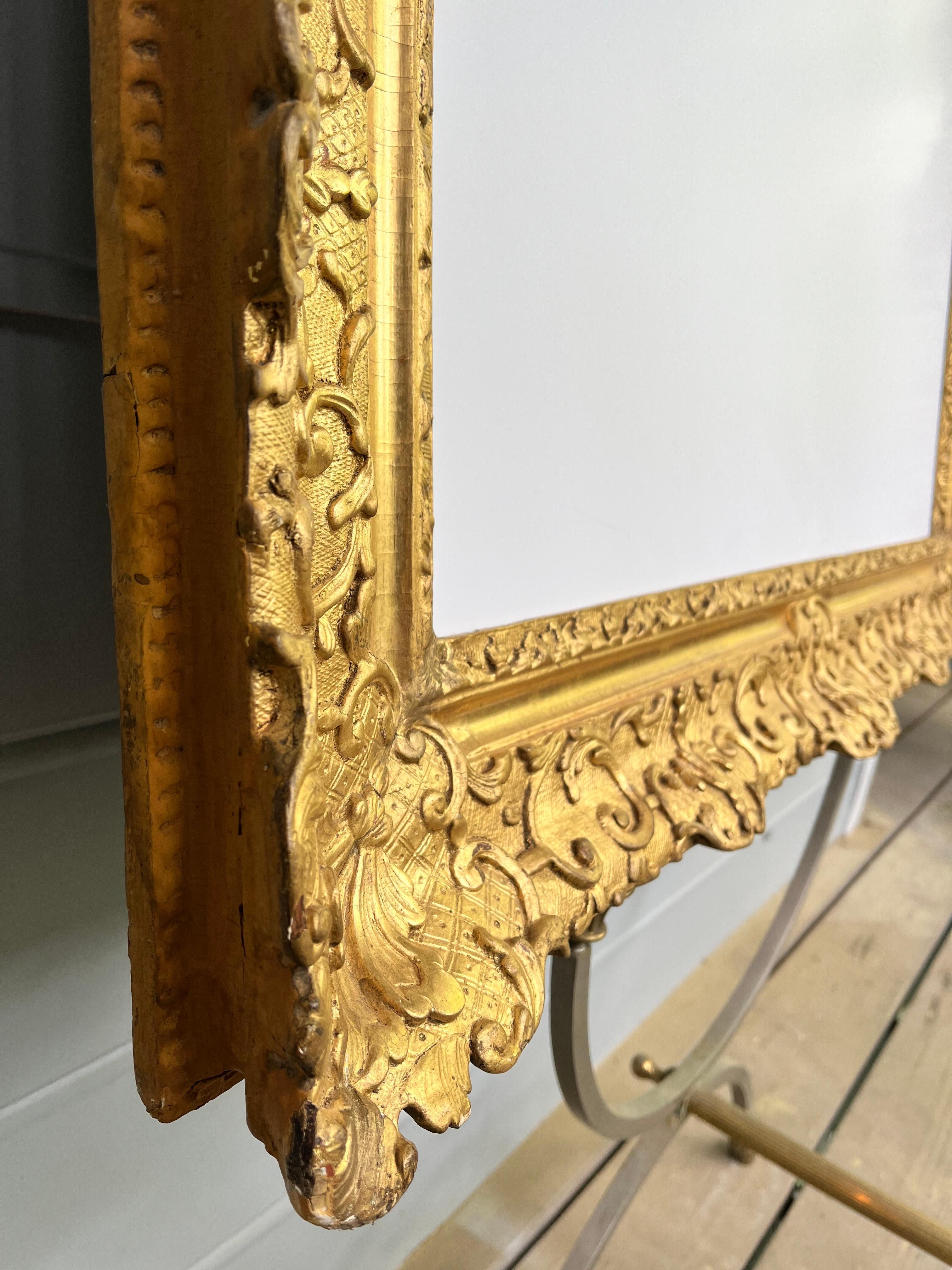 Louis XV 19th Century Louis Style French Painting or Picture Frame Christie’s Provenance For Sale