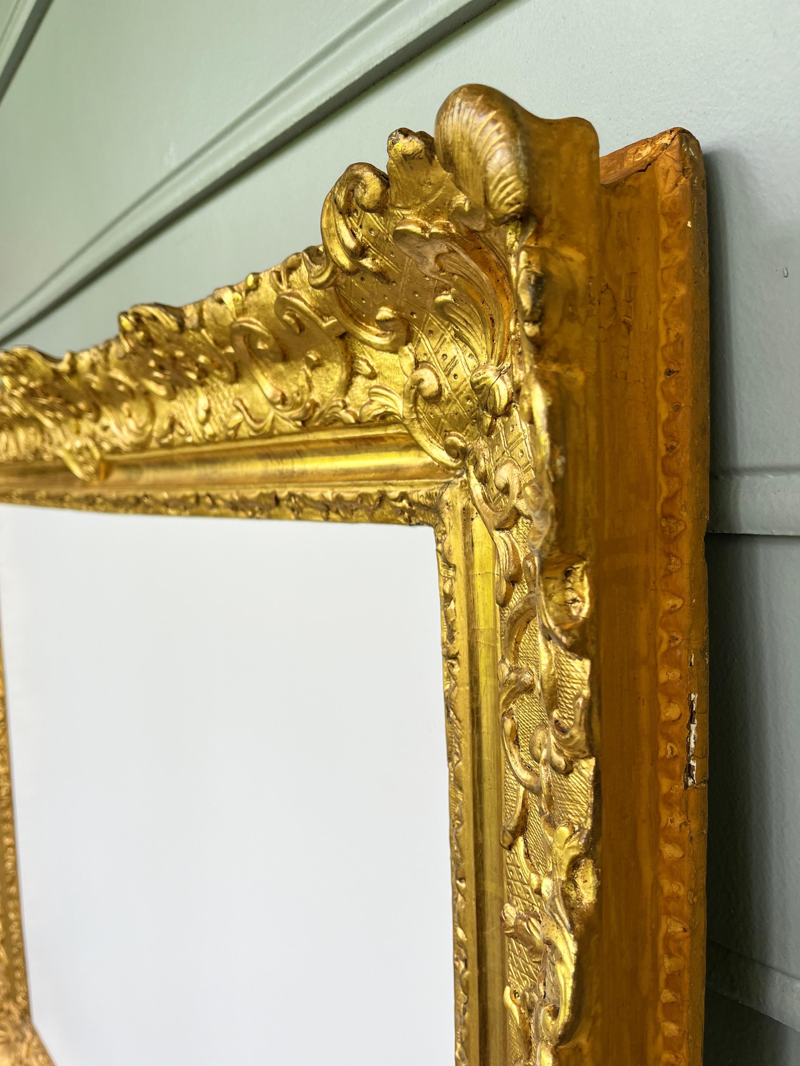 19th Century Louis Style French Painting or Picture Frame Christie’s Provenance For Sale 3