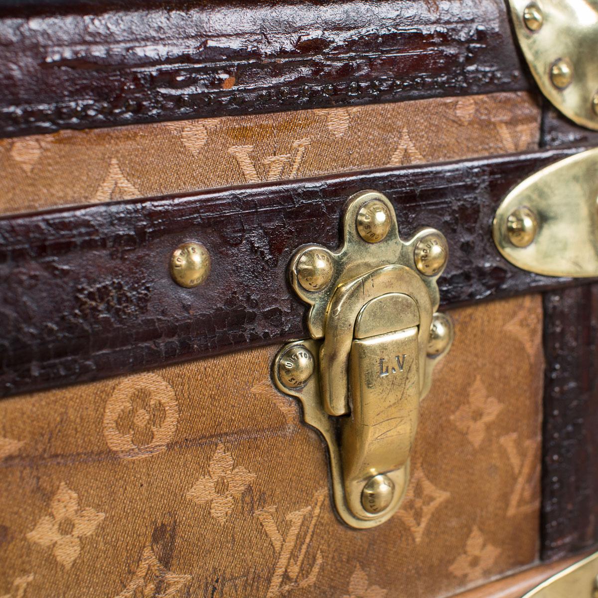 19th Century Louis Vuitton Woven Steamer Trunk, circa 1900 3