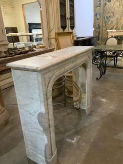 19TH Century Louis XIII Marble Mantel