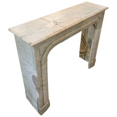 19TH Century Louis XIII Marble Mantel