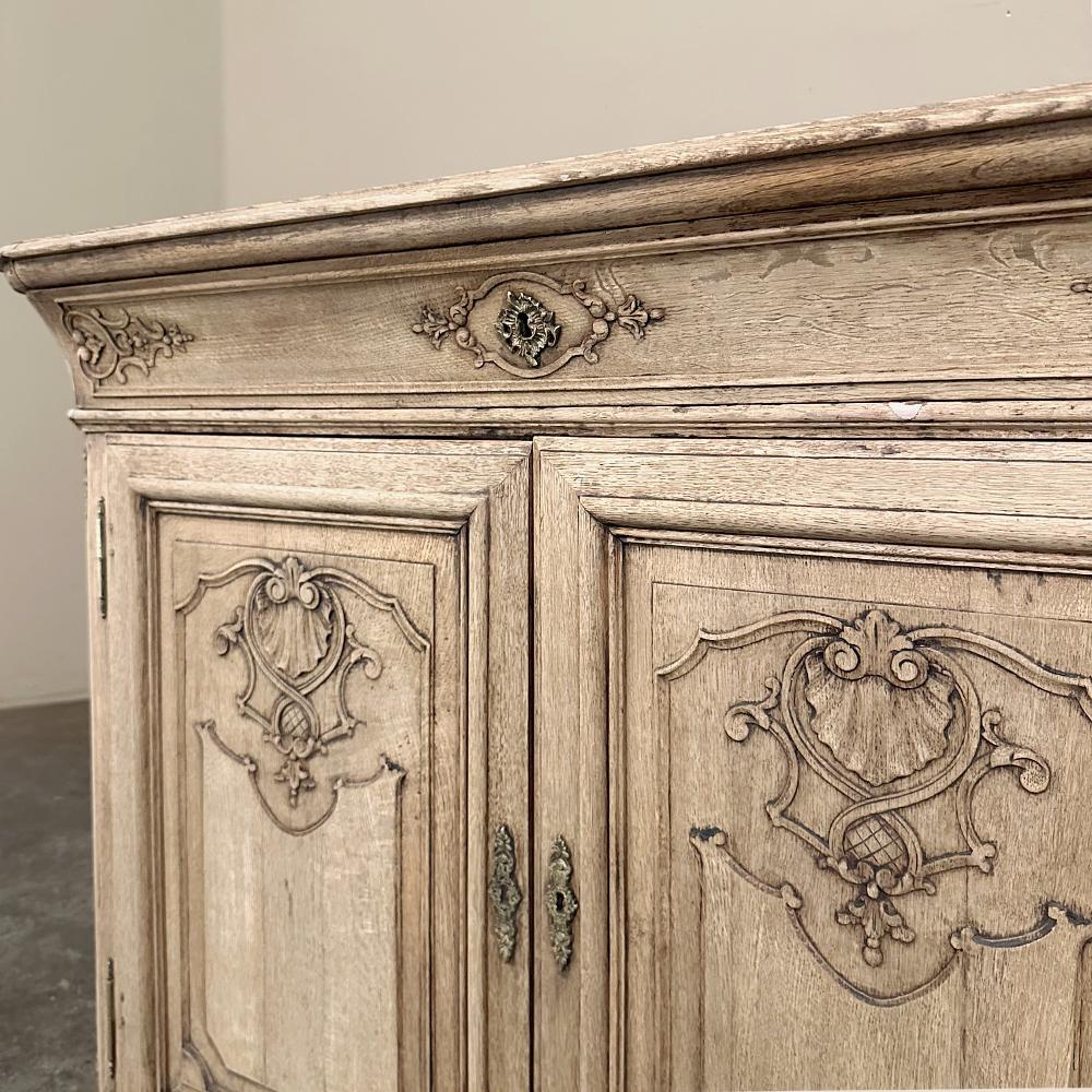 Buffet Luigi XIV del XIX secolo in Oak scortecciato in vendita 7