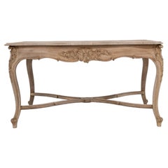 19th Century Louis XIV Oak Dining Table, French Antique Design