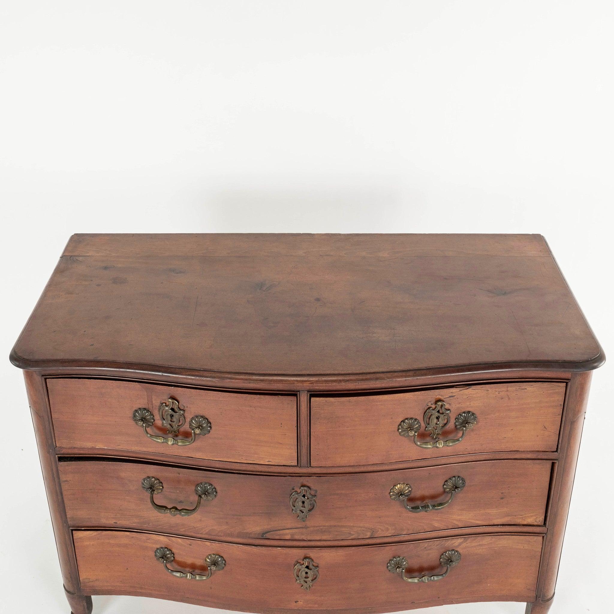 19th Century Louis XIV Style Walnut Commode For Sale 5