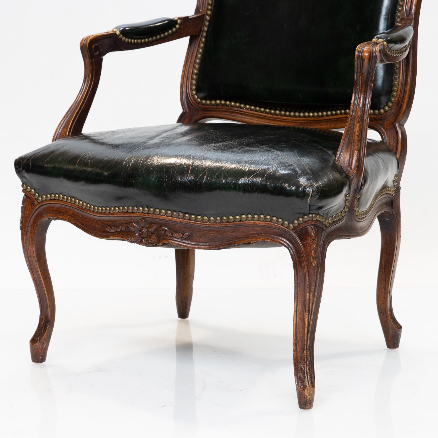louis XV Cabriolet-Sessel aus dem 19 (Louis XV.)