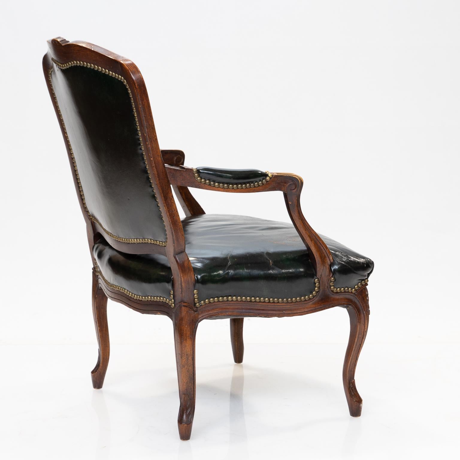 louis XV Cabriolet-Sessel aus dem 19 (Spätes 19. Jahrhundert)