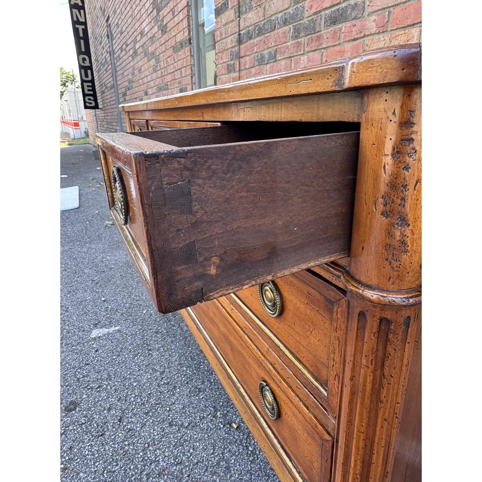 Early 20th Century 19th Century Louis XV Chest of Drawers For Sale