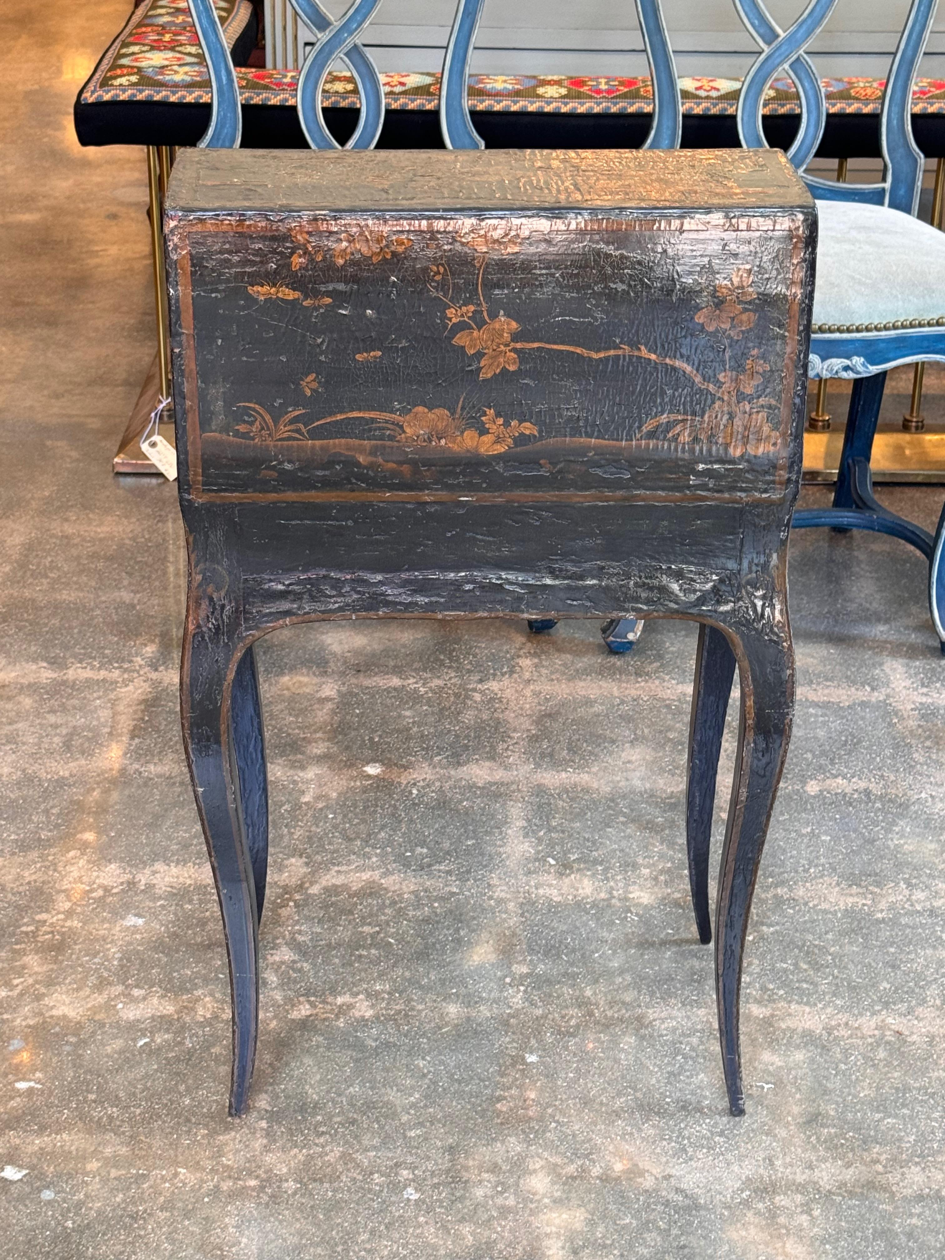 Scrittoio Chinoiserie Luigi XV del XIX secolo in vendita 5