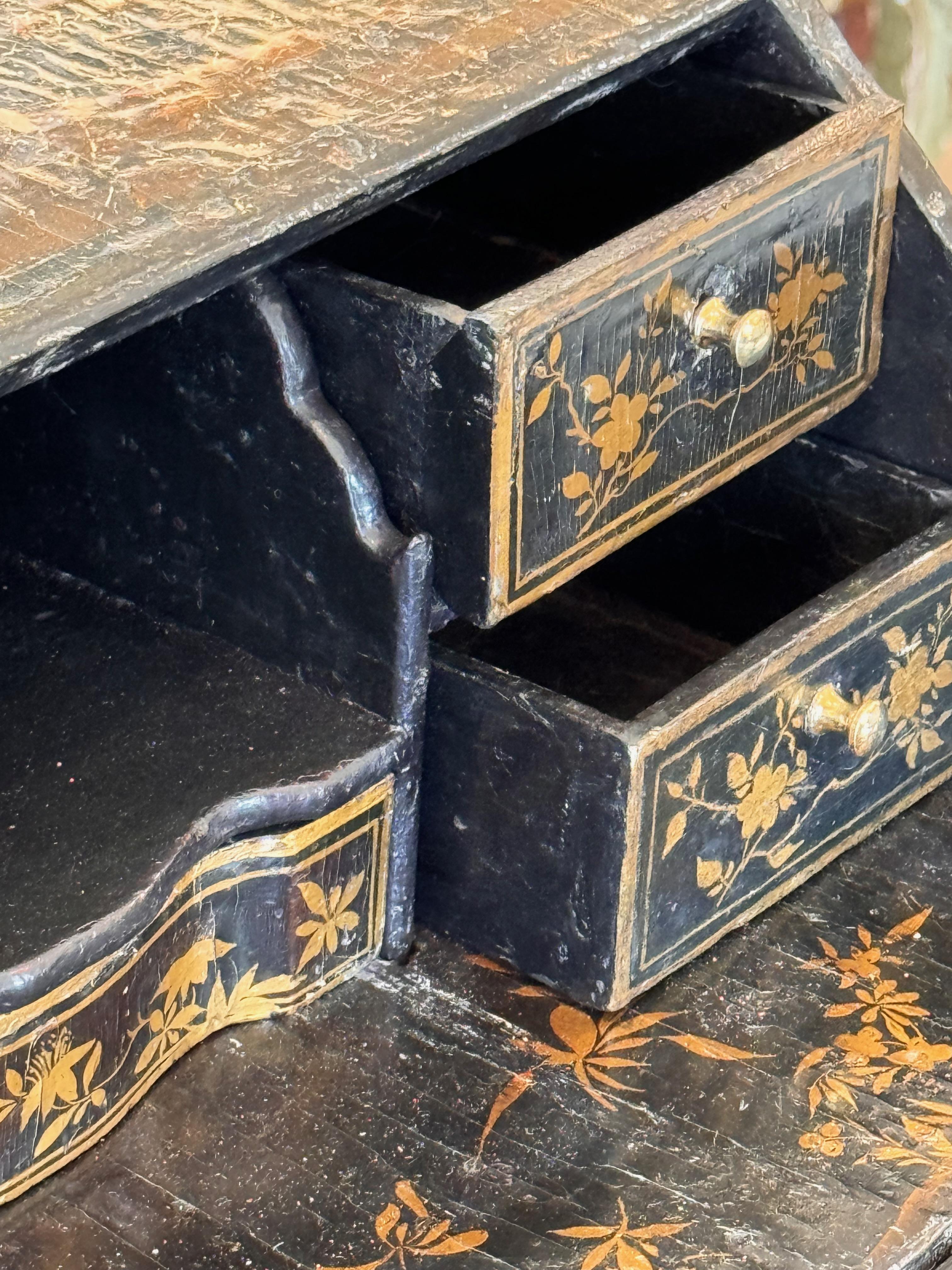 Scrittoio Chinoiserie Luigi XV del XIX secolo in vendita 2