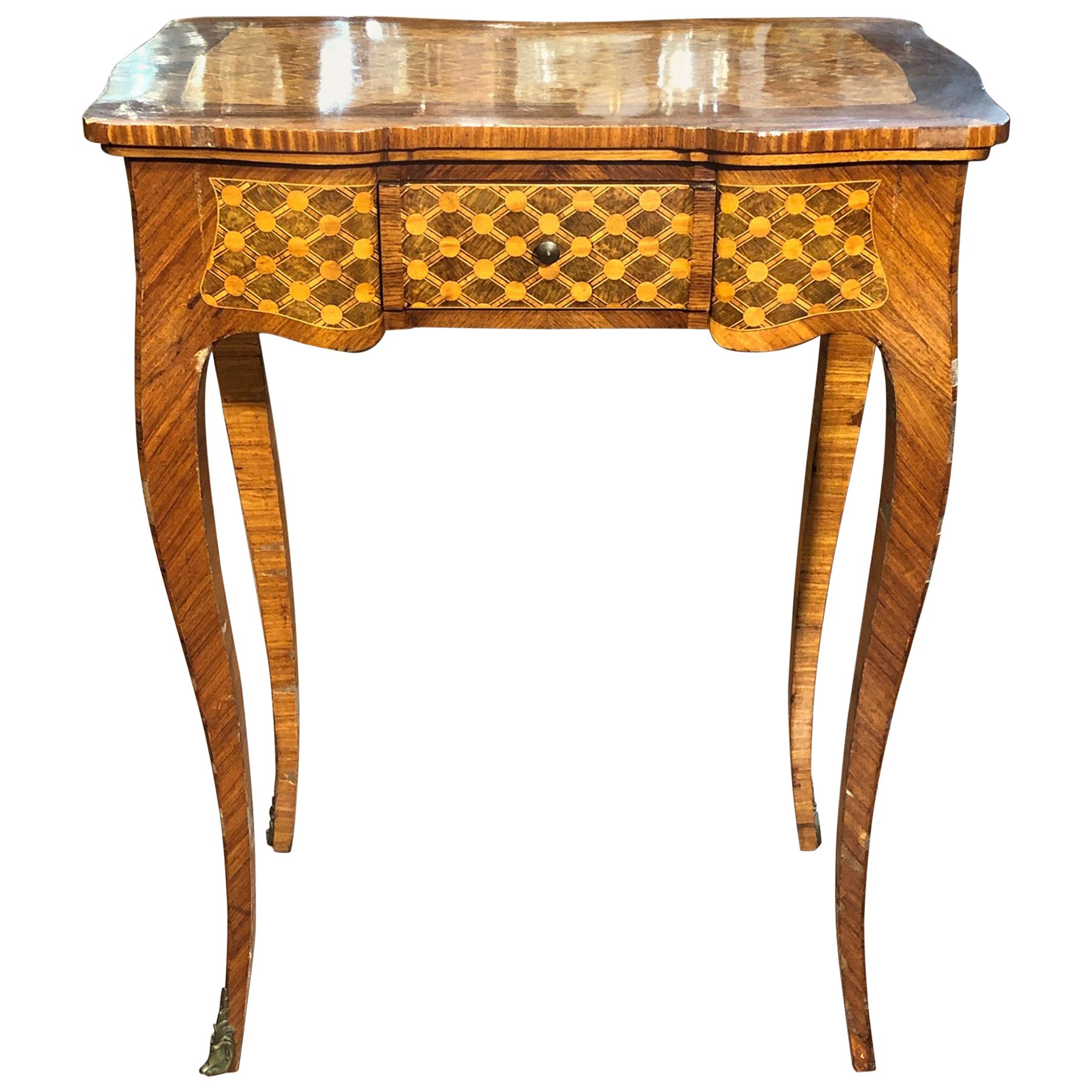 19th Century Louis XV France Rosewood Table, 1870s