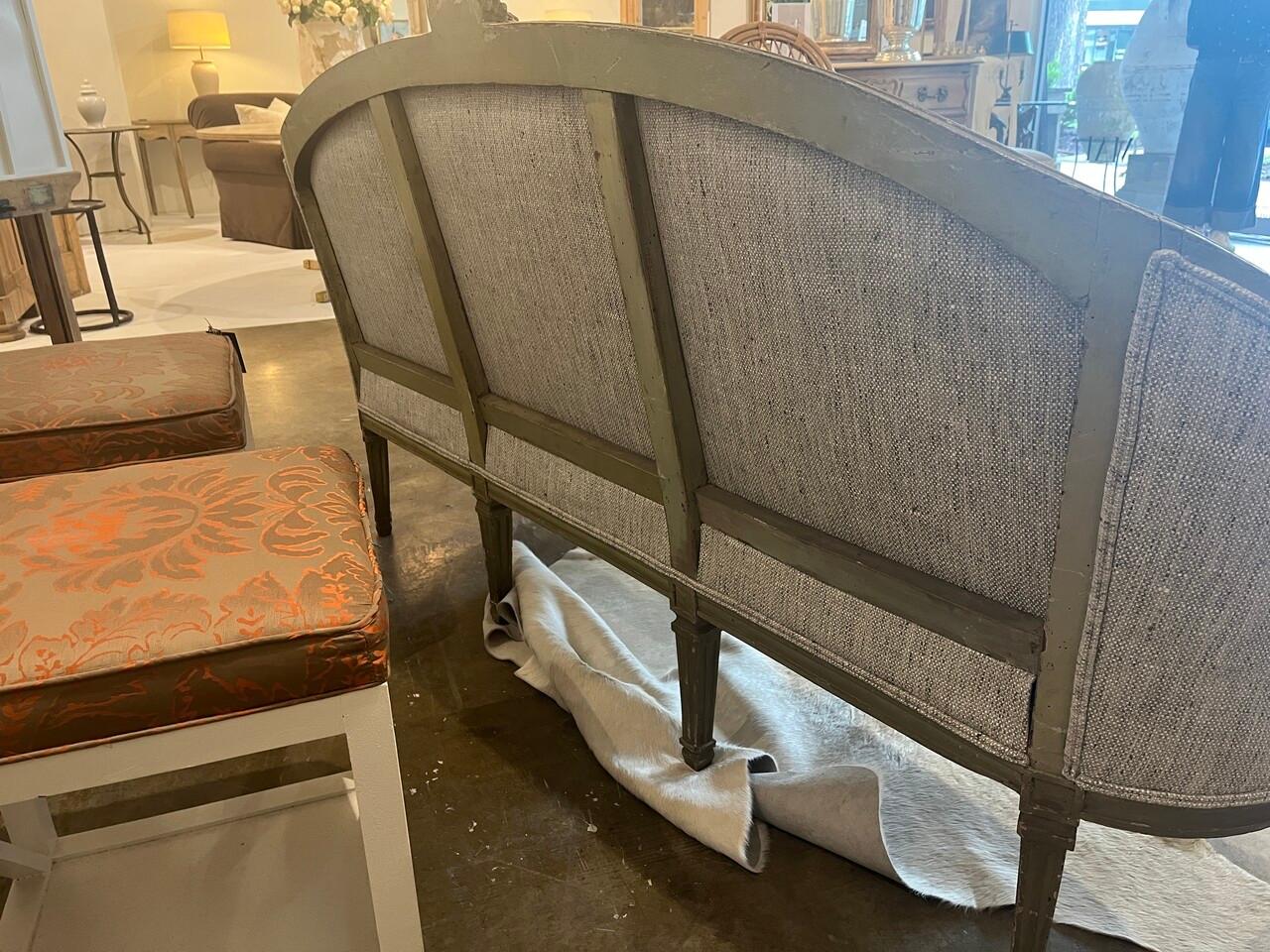 19th Century Louis XV French Settee For Sale 1
