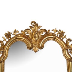 19th Century Louis XV Giltwood Mirror