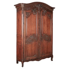 19th Century Louis XV Normandy Armoire