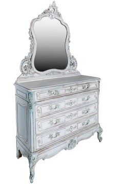 19th Century Louis XV Rocaille French Commode
