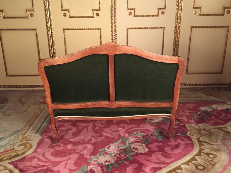 19th Century Louis XV Sofa Kanapee Solid Walnut For Sale at 1stDibs | kanapee  sofa