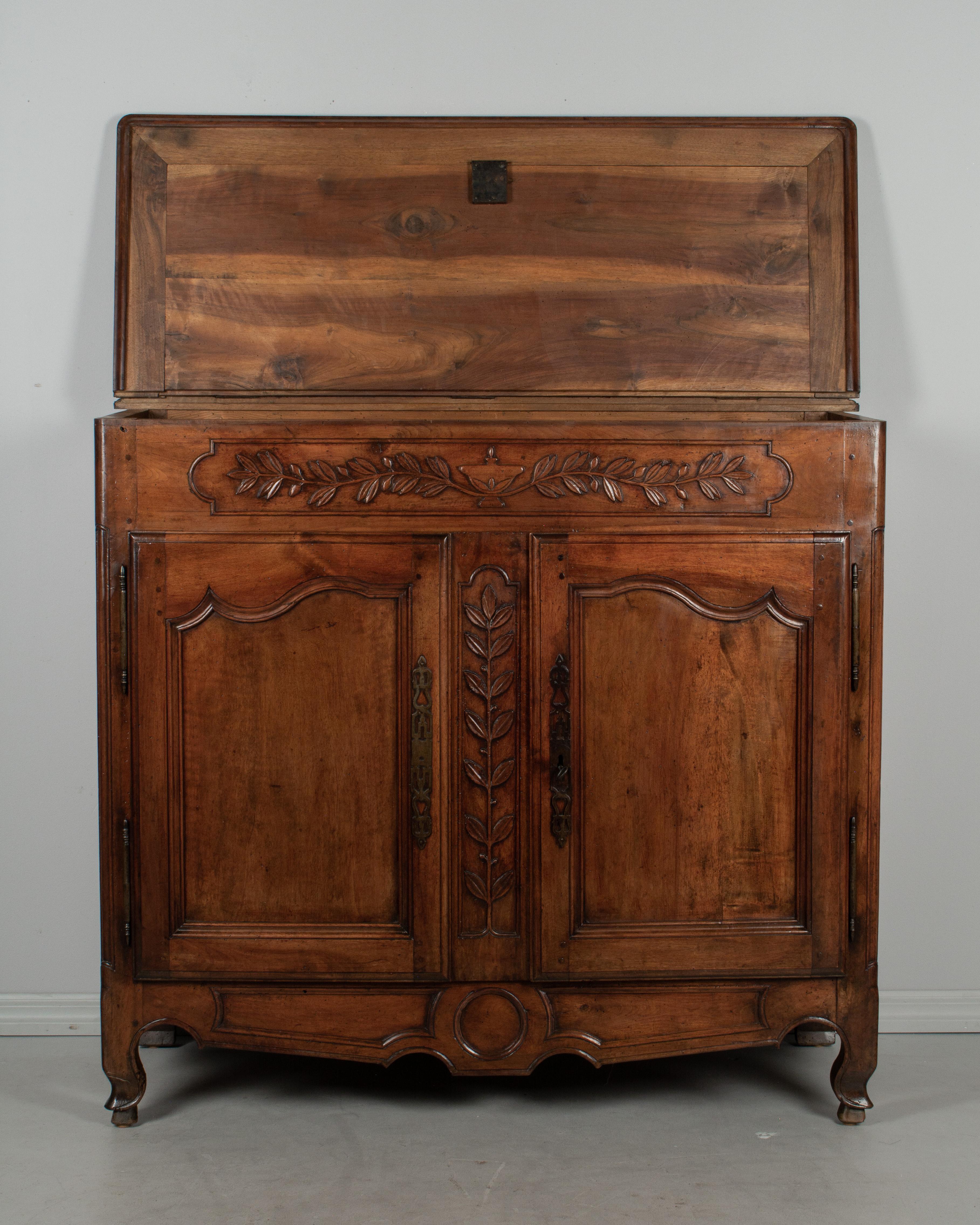 Hand-Carved 19th Century Louis XV Style Buffet or Sideboard For Sale