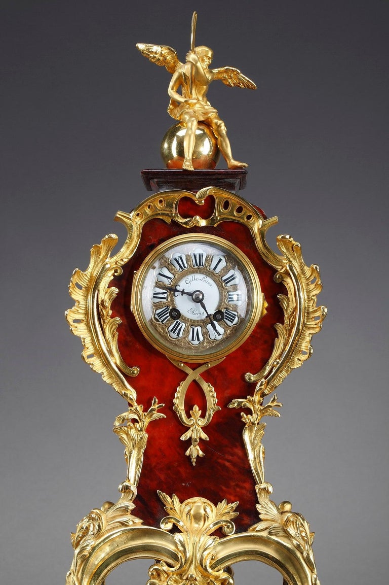 19th Century Louis XVStyle Clock Allegory of Time at 1stDibs
