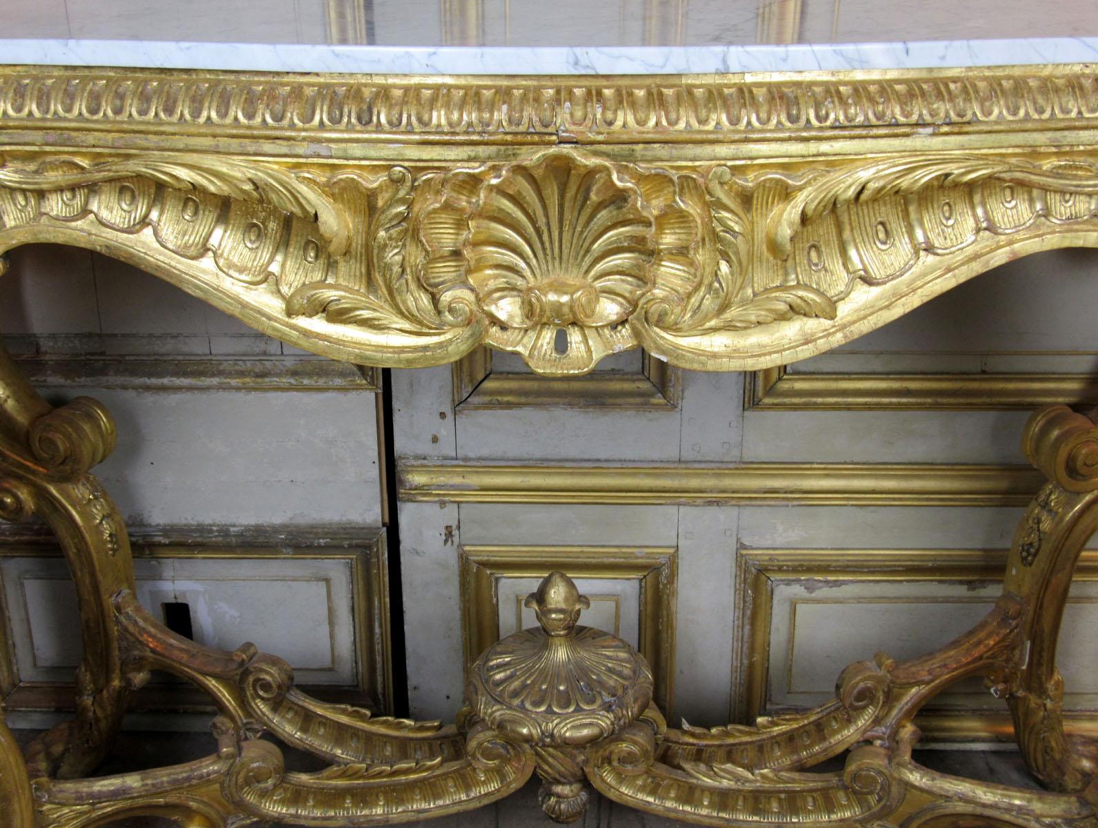 19th Century Louis XV Style Console For Sale 1