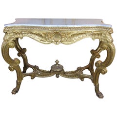 19th Century Louis XV Style Console