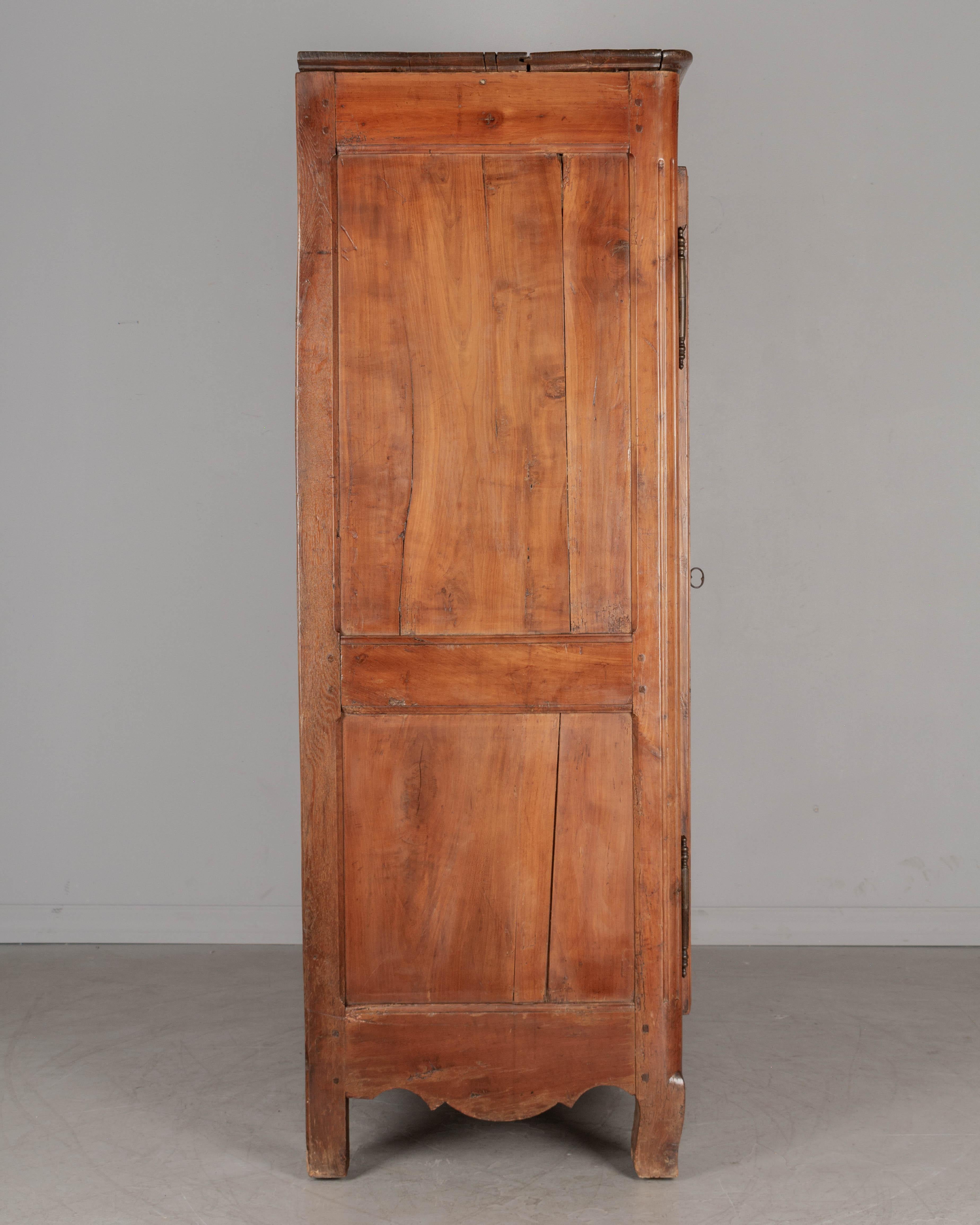 19th Century Louis XV Style French Armoire or Wardrobe For Sale 2