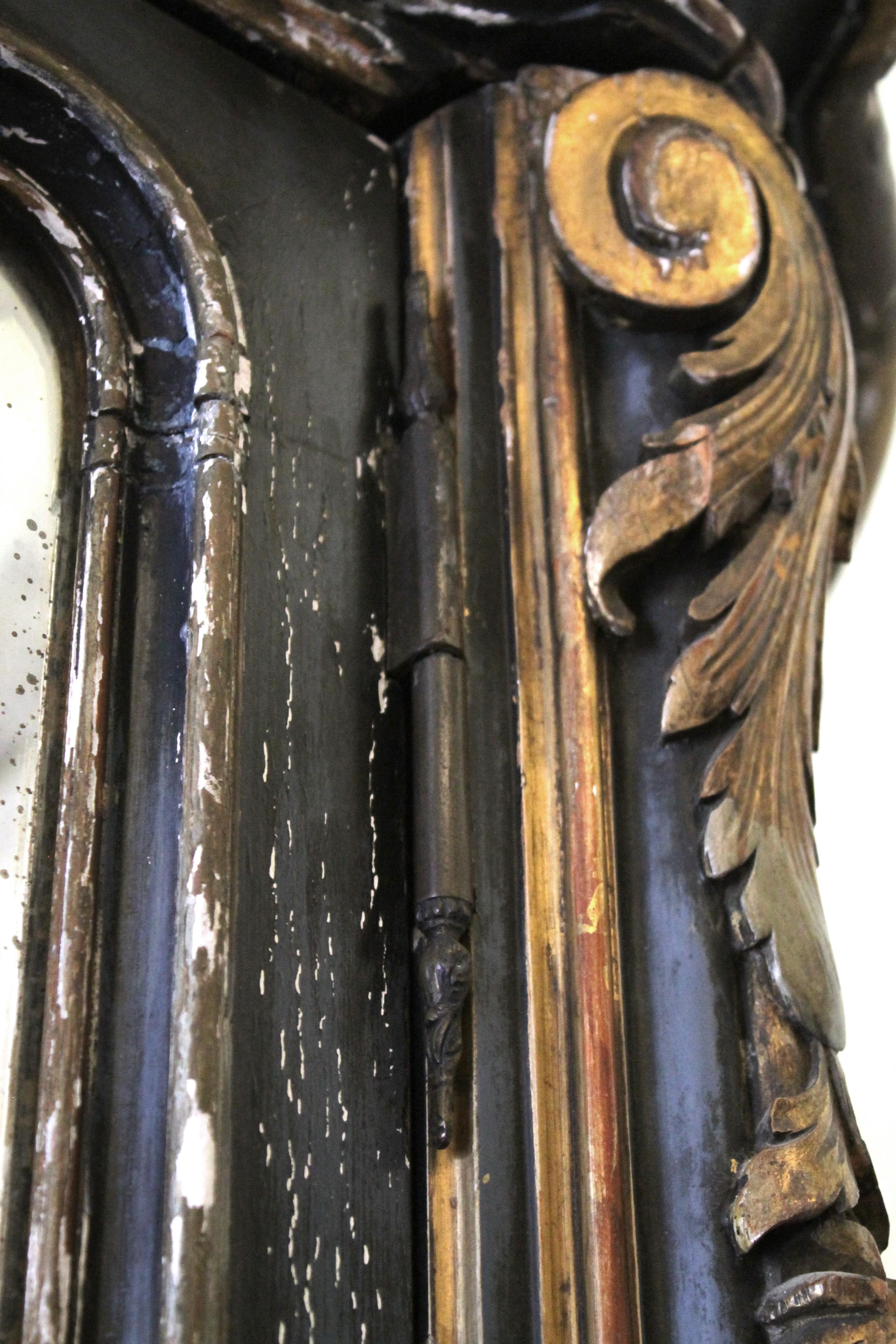 Französischer polychromierter Schrank im Louis XV.-Stil des 19. Jahrhunderts im Angebot 7