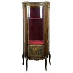 19th Century Louis XV Style French Showcase 19th Century Louis XV Style French Showcase