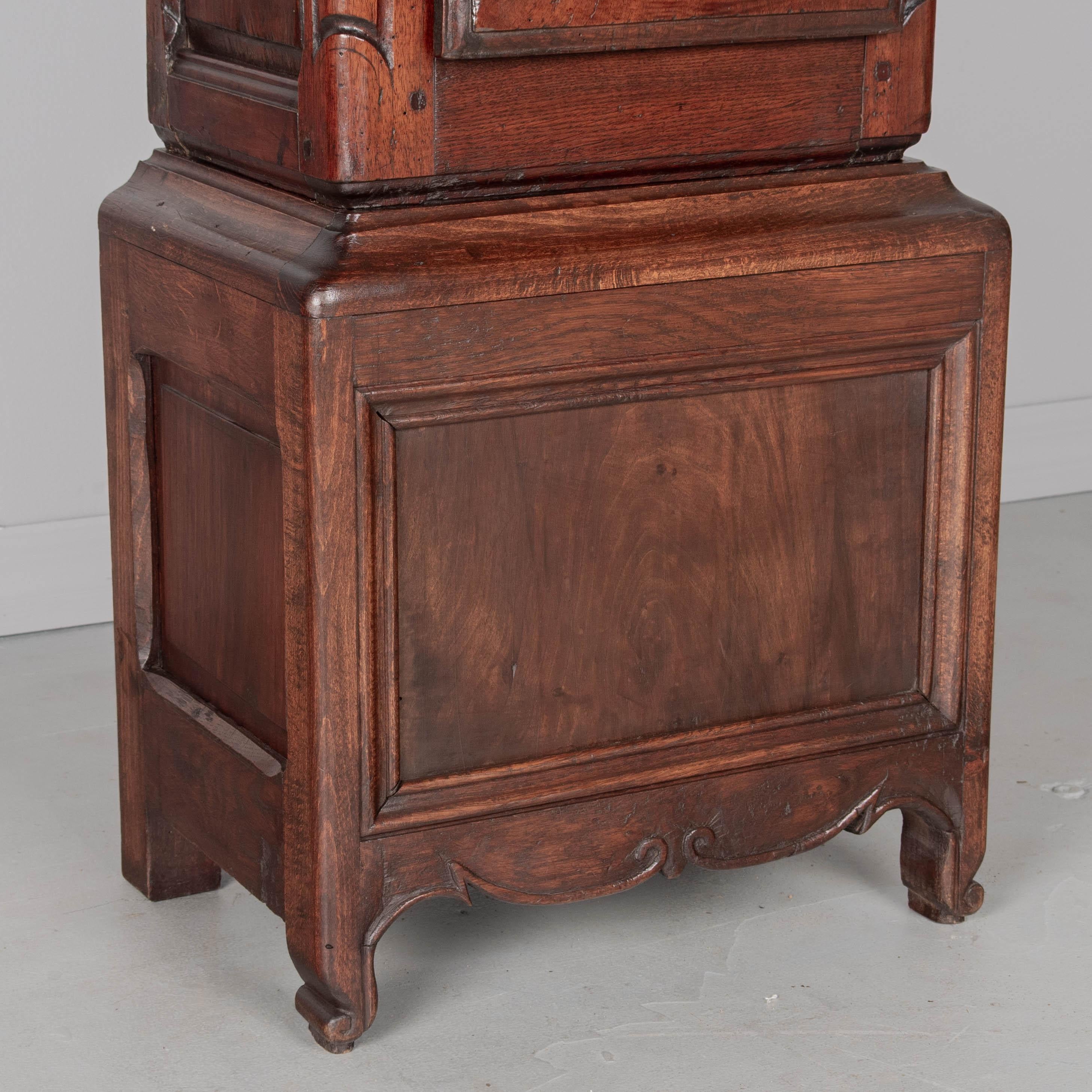 19th Century Louis XV Style French Tall Case Clock For Sale 6