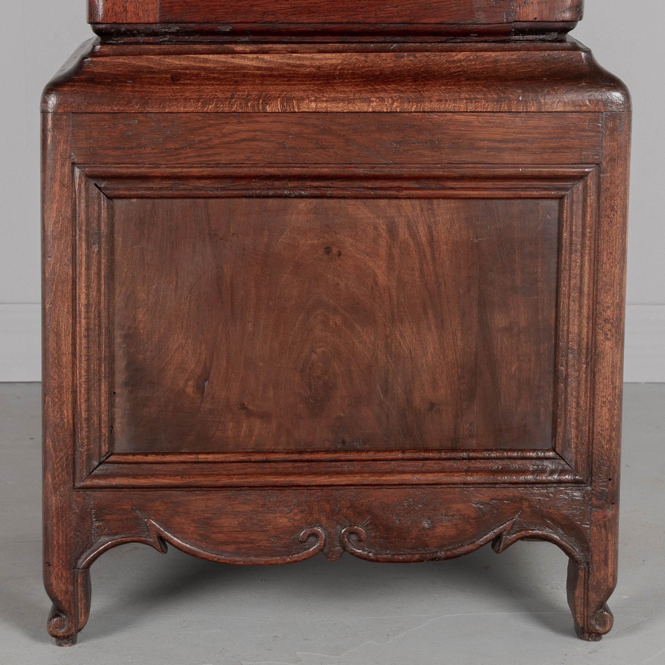 19th Century Louis XV Style French Tall Case Clock For Sale 7