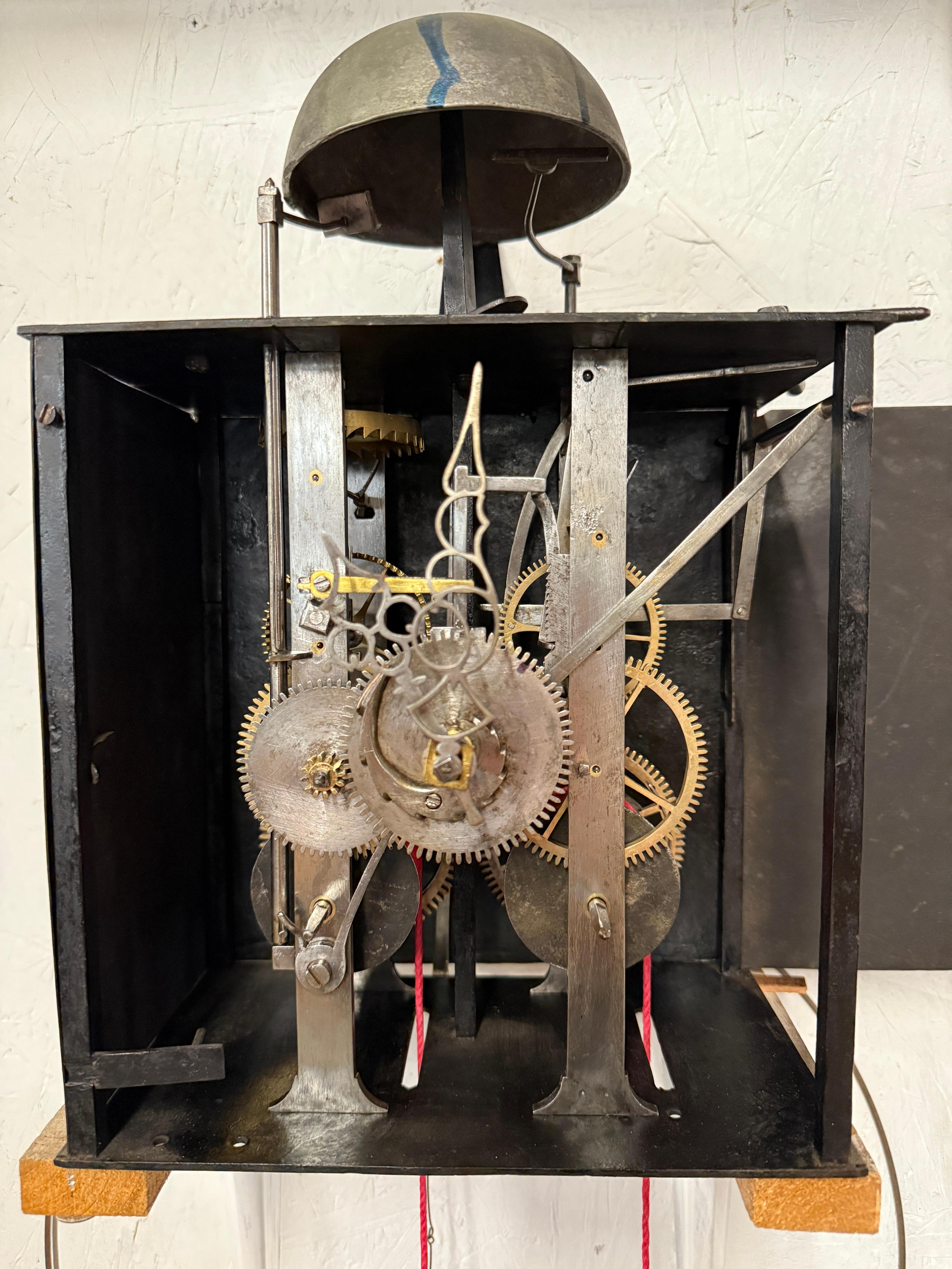 19th Century Louis XV Style French Tall Case Clock For Sale 10